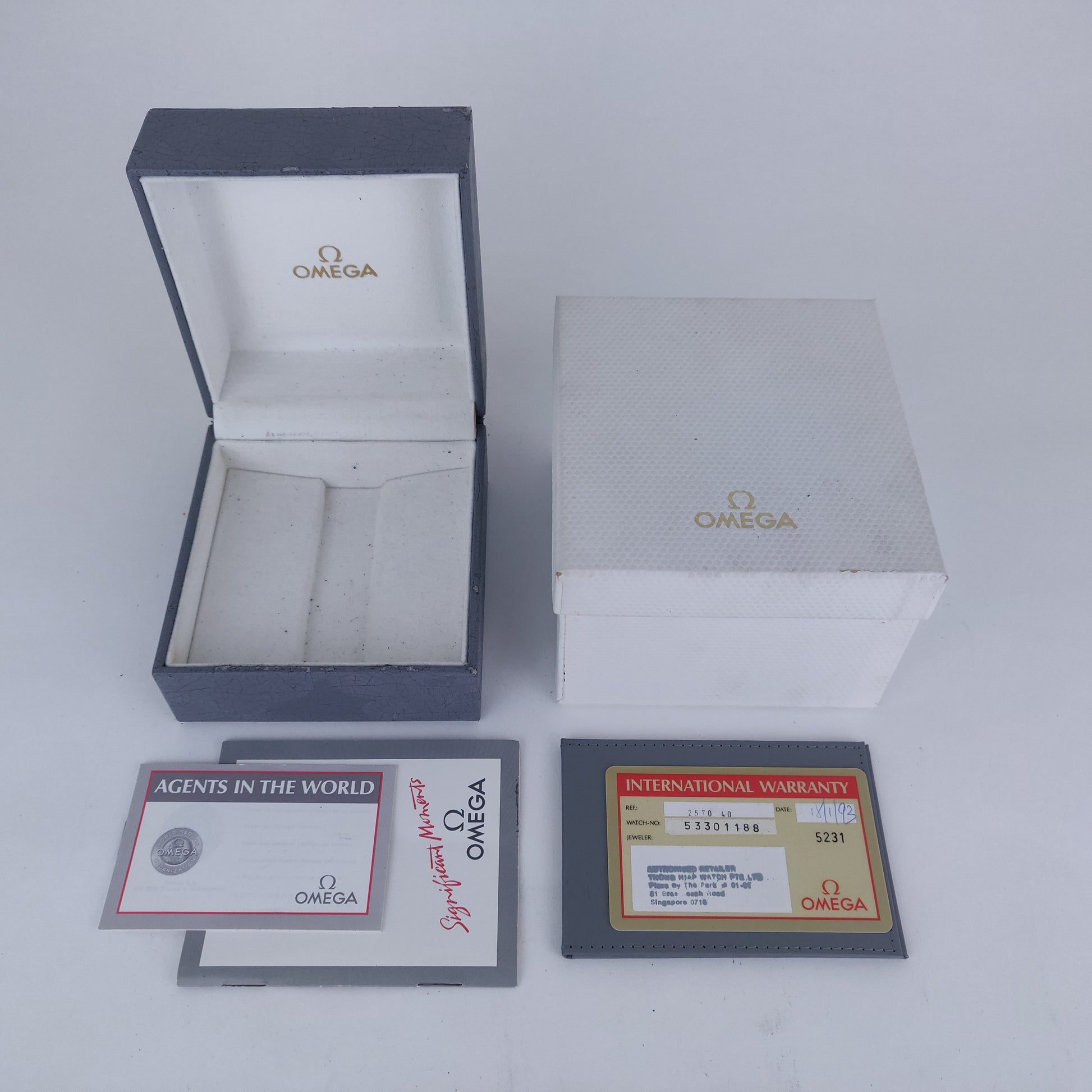 Omega Seamaster Polaris 2570.40 Ladies   | Box & Papers | 1993