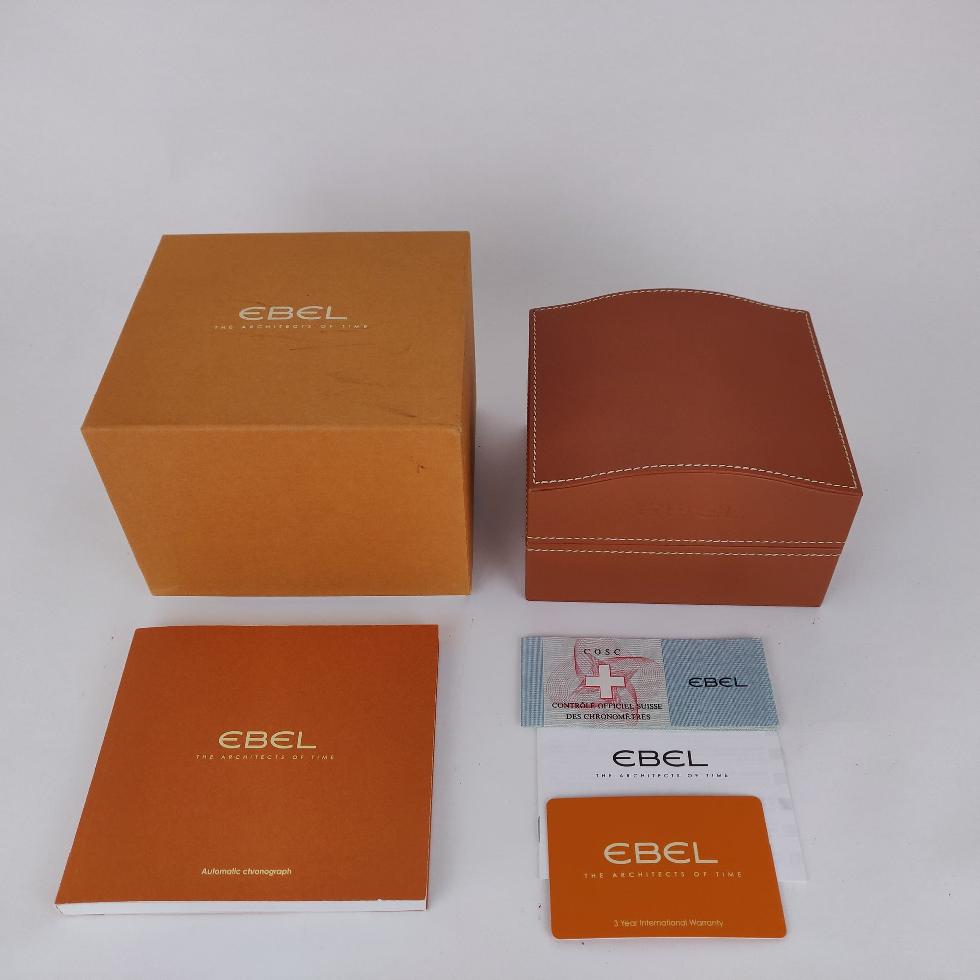 Ebel 1911 Discovery Chronograph Automatic Black 9750L62    | Box & Papers | 2010