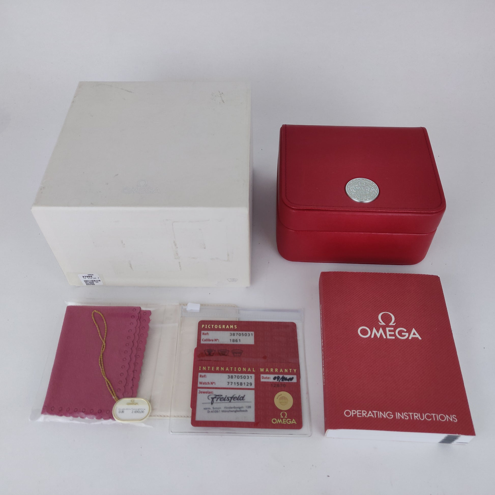 Omega Speedmaster Professional Moonwatch 3870.50.31 | Factory Serviced '23   | Box & Papers | 2010