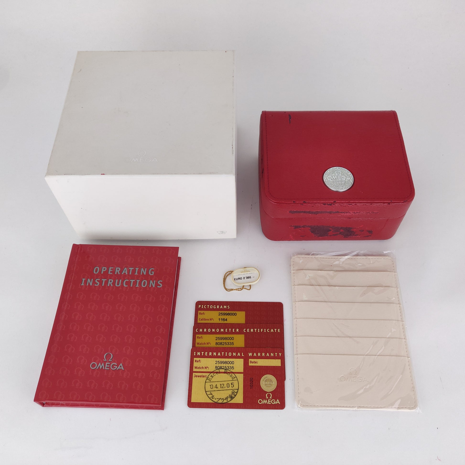 Omega Seamaster 300M Chronograph 2599.80    | Box & Papers | 2004