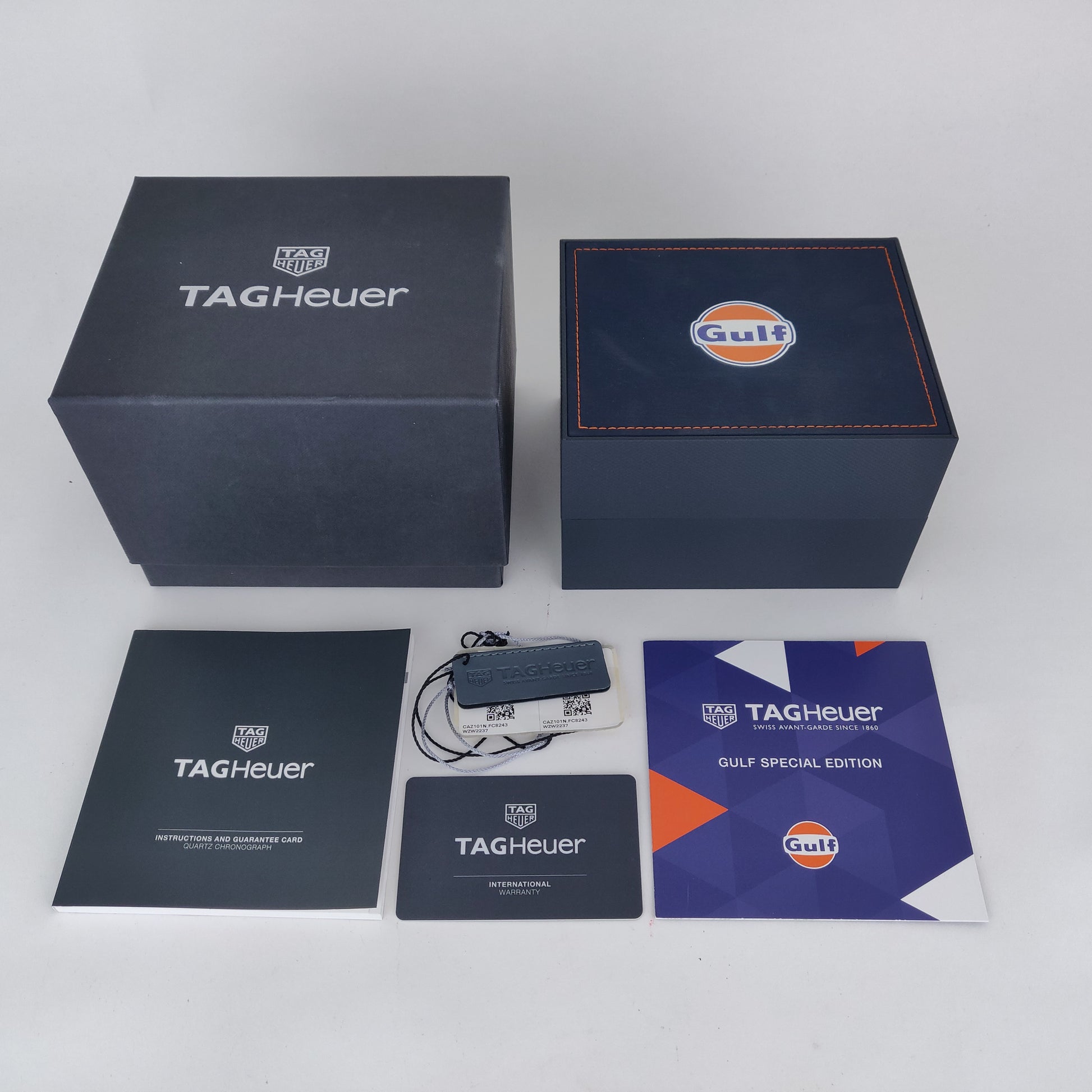 TAG Heuer Formula 1 Chronograph Gulf CAZ101N.FC8243 Special Edition   | Box & Papers