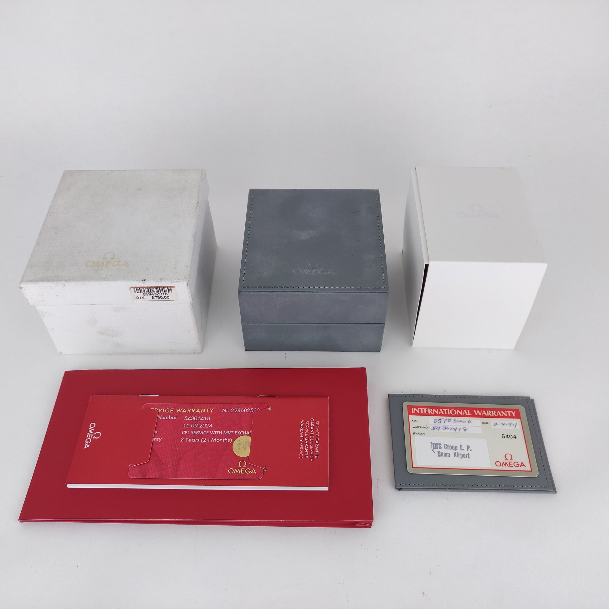 Omega Speedmaster Reduced 3510.50 | Omega Serviced '24   | Box & Papers | 1994