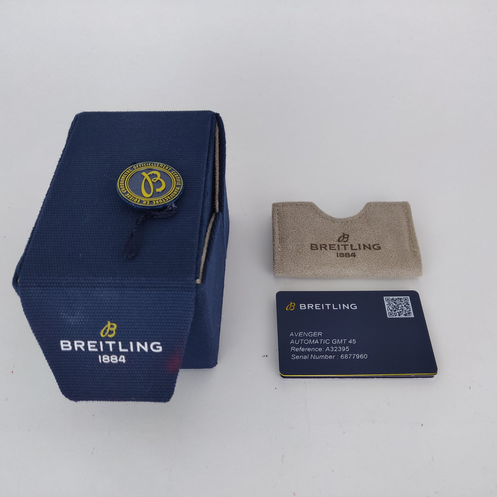 Breitling Breitling Avenger GMT 45 A32395 - A32395101C1A1   | Box & Papers | 2025