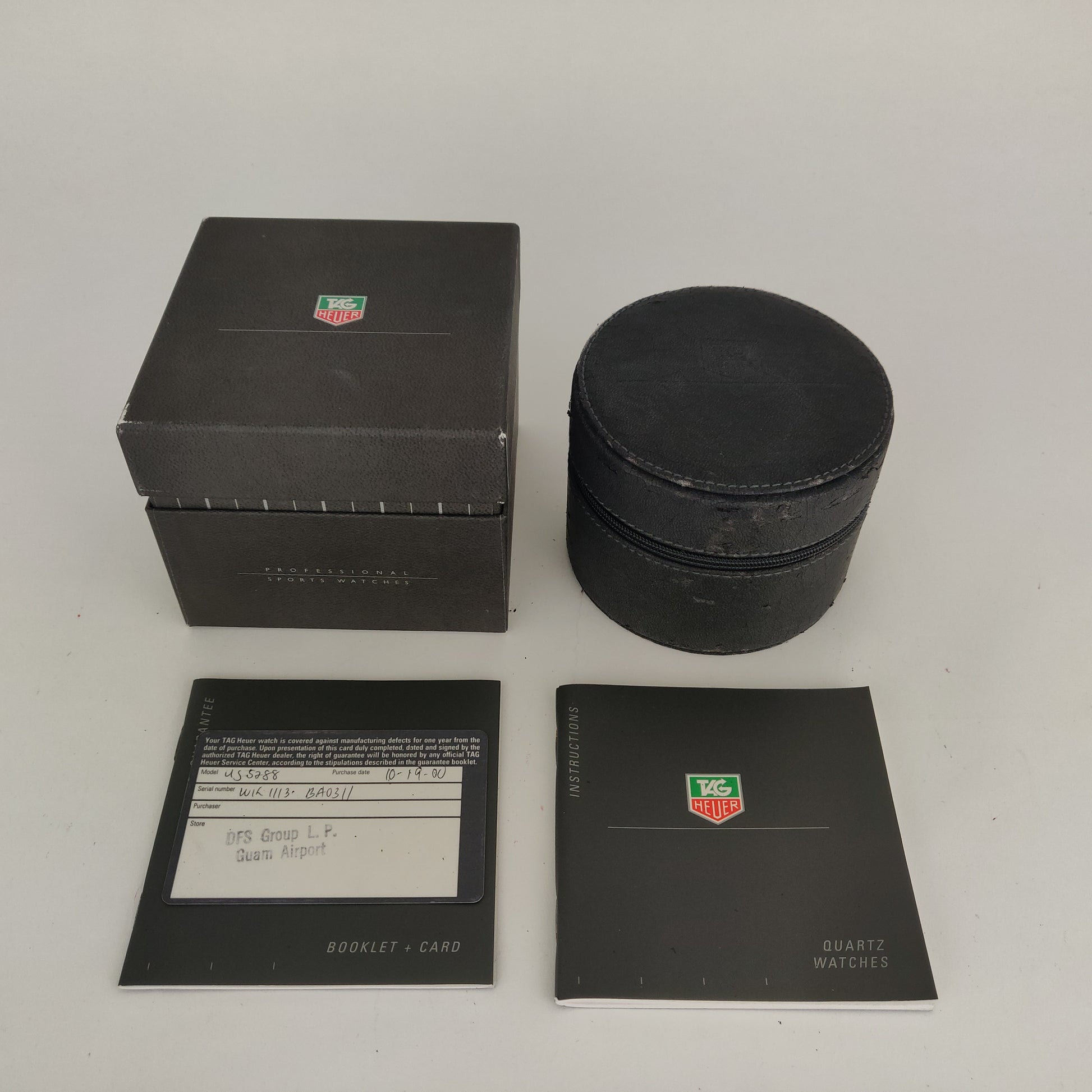 TAG Heuer 2000 WK1113-0    | Box & Papers | 2000