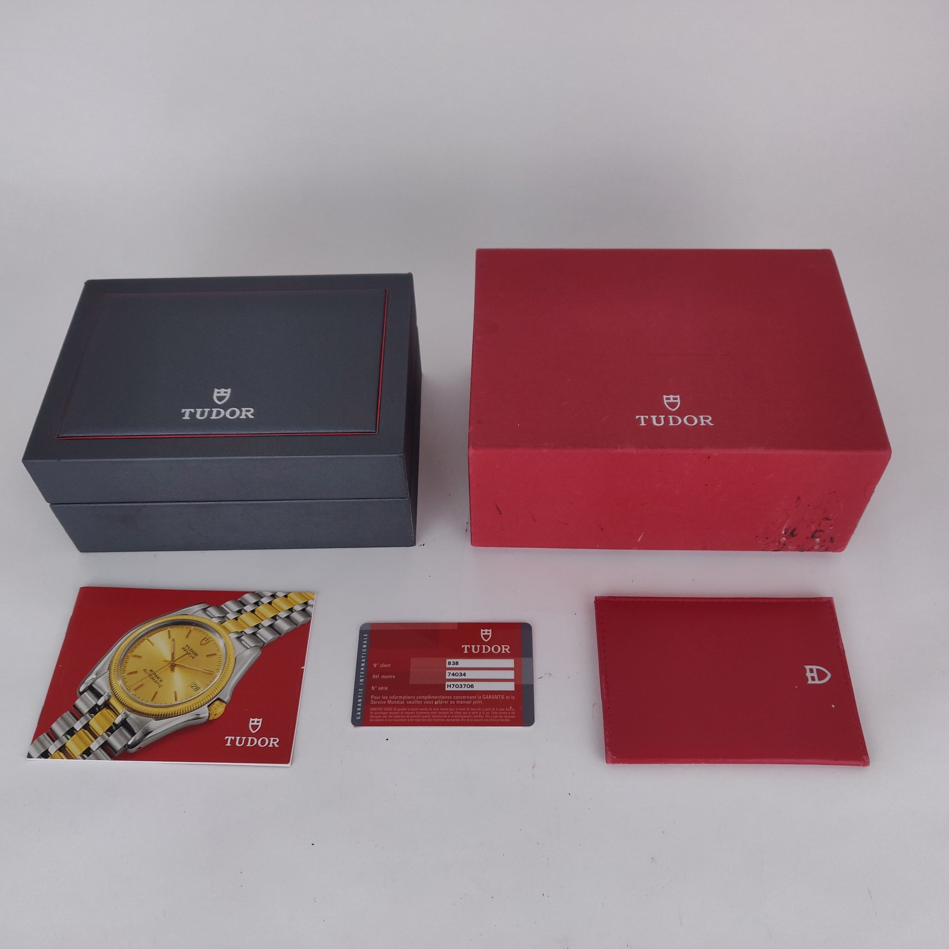 Tudor Prince Date 74034 NOS Stickered   | Box & Papers | 2006