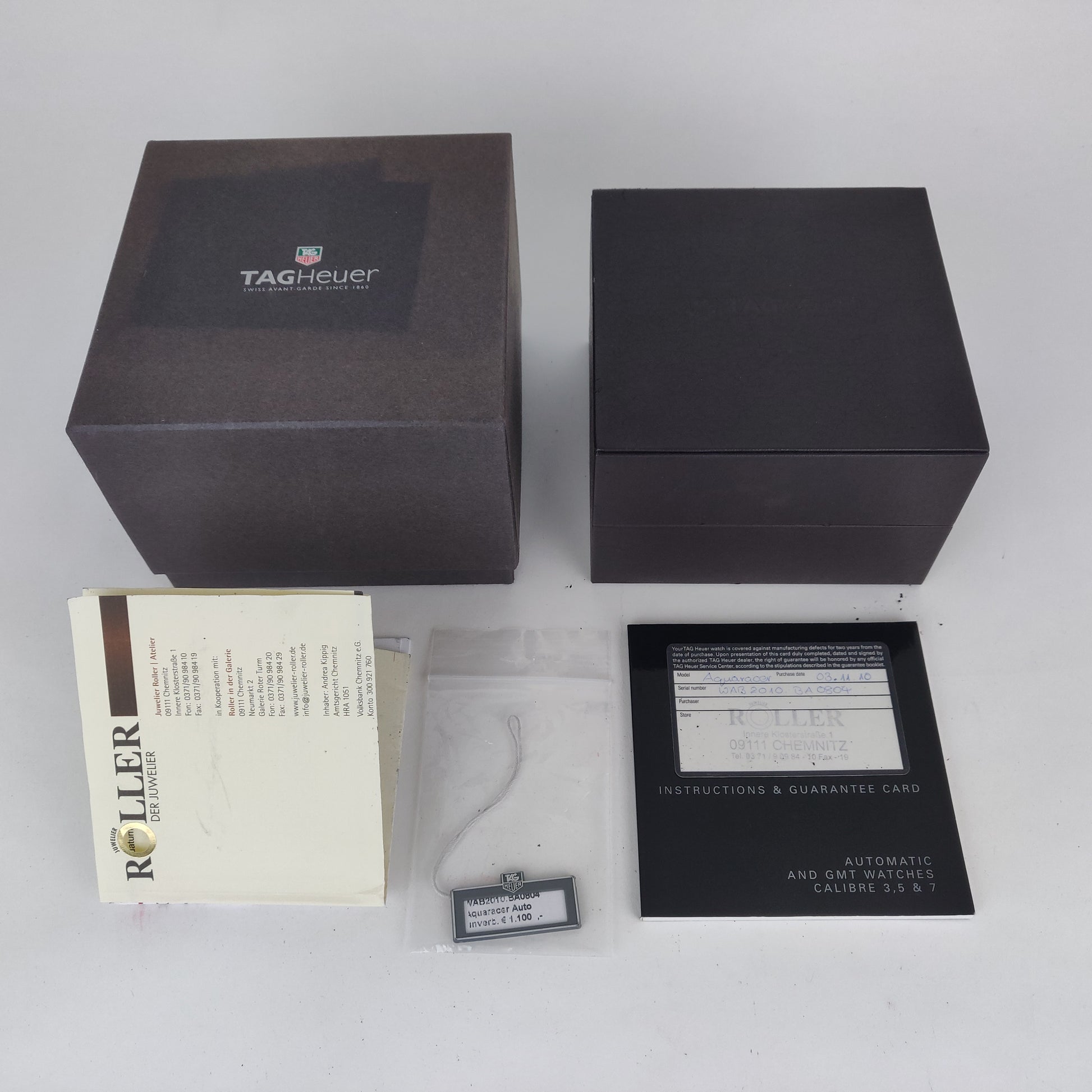 TAG Heuer Aquaracer WAB2010-0    | Box & Papers | 2010