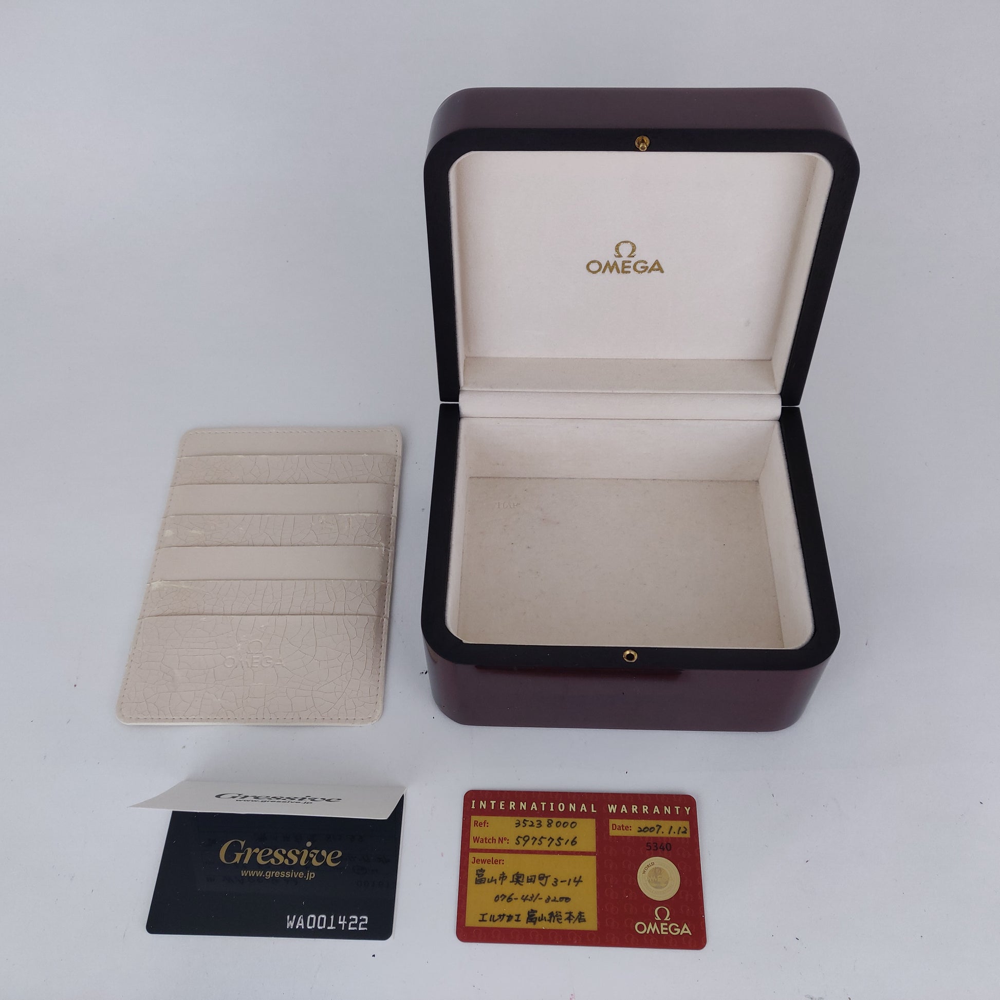 Omega Speedmaster Triple Date 3523.80    | Box & Papers | 2007