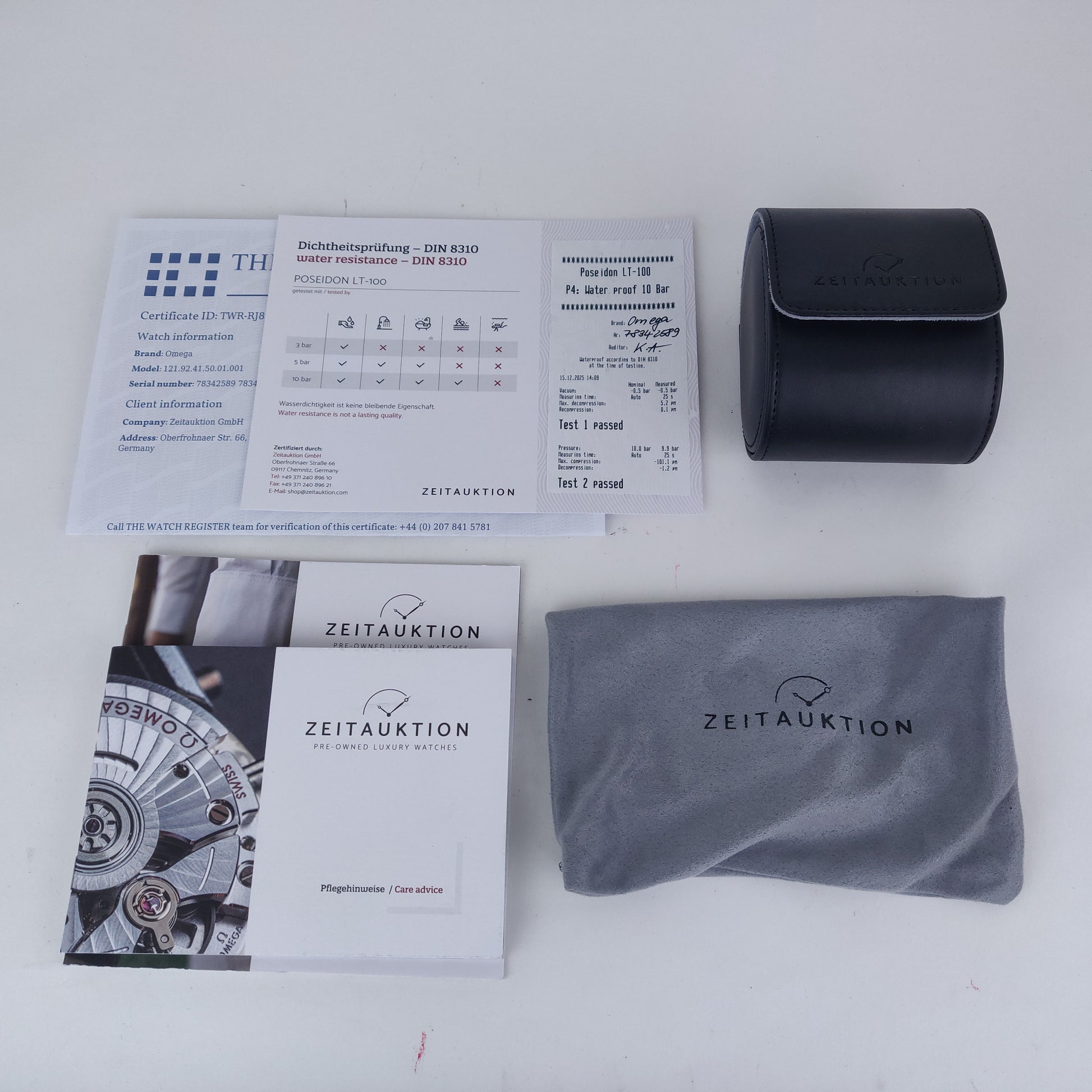 Omega Constellation 121.92.41.50.01.001 Double Eagle Titanium