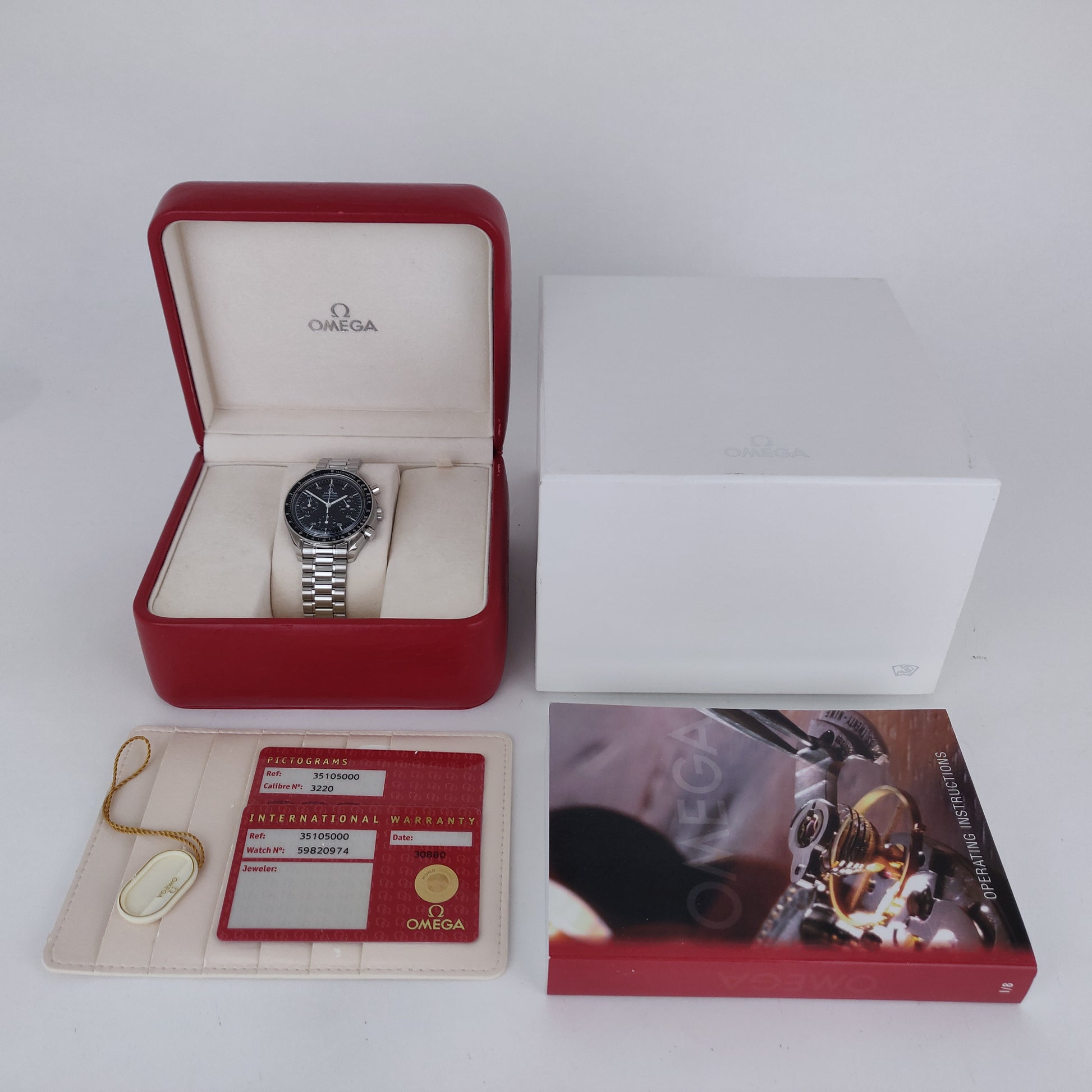 Omega Speedmaster Reduced 3510.50    | Box & Papers | 2000