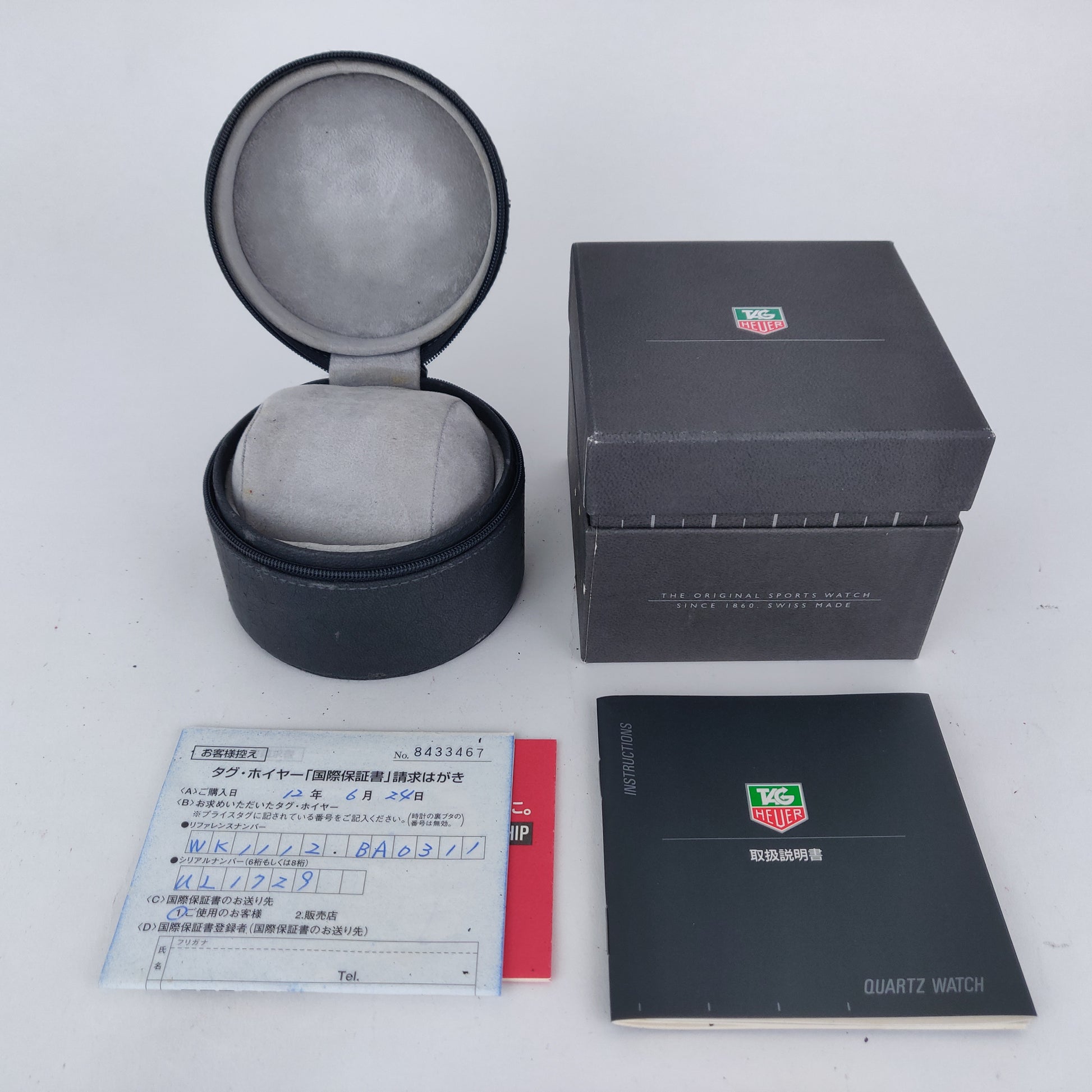 TAG Heuer 2000 WK1112-0    | Box | 2000