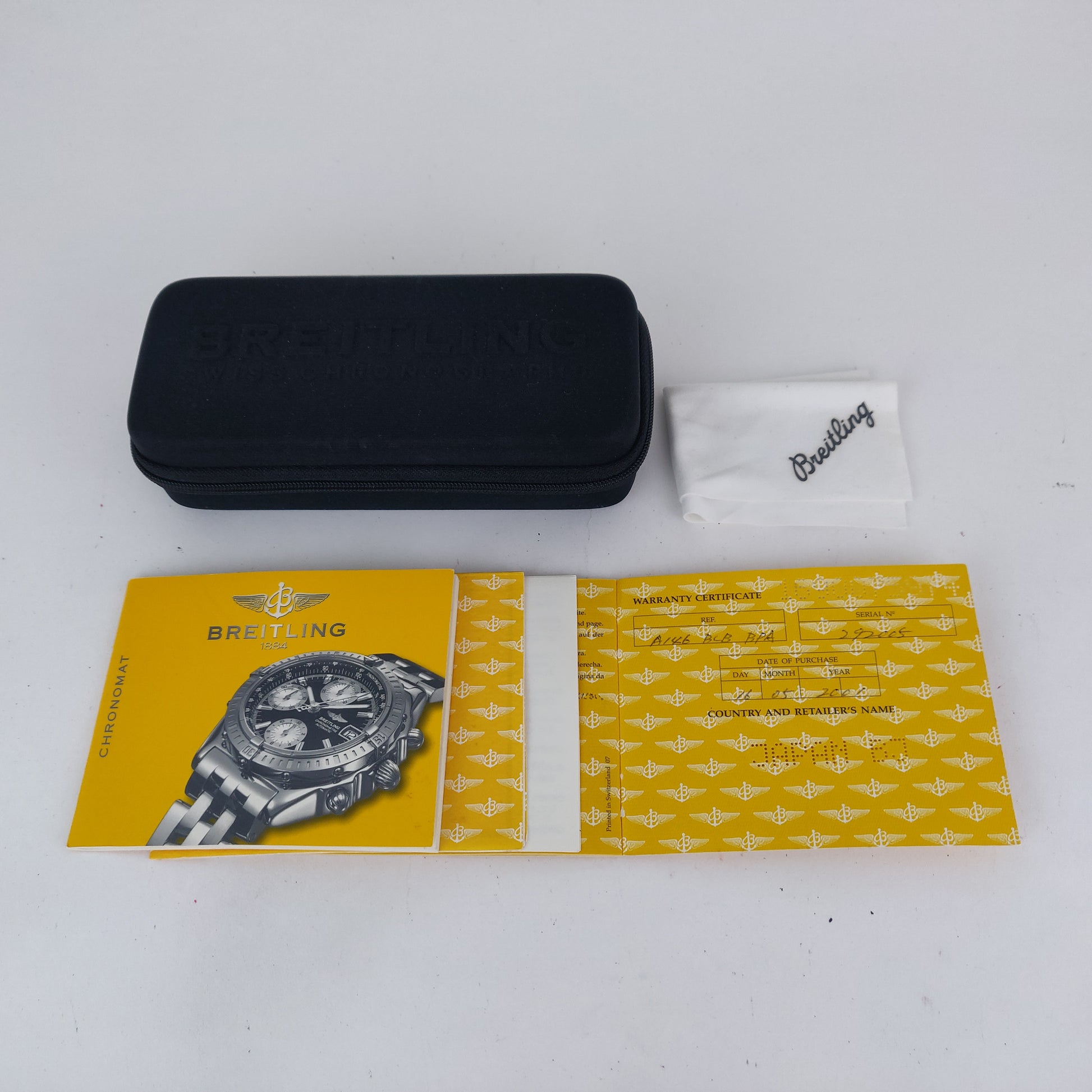 Breitling Chronomat A13350 Blackbird   | Box & Papers | 2001