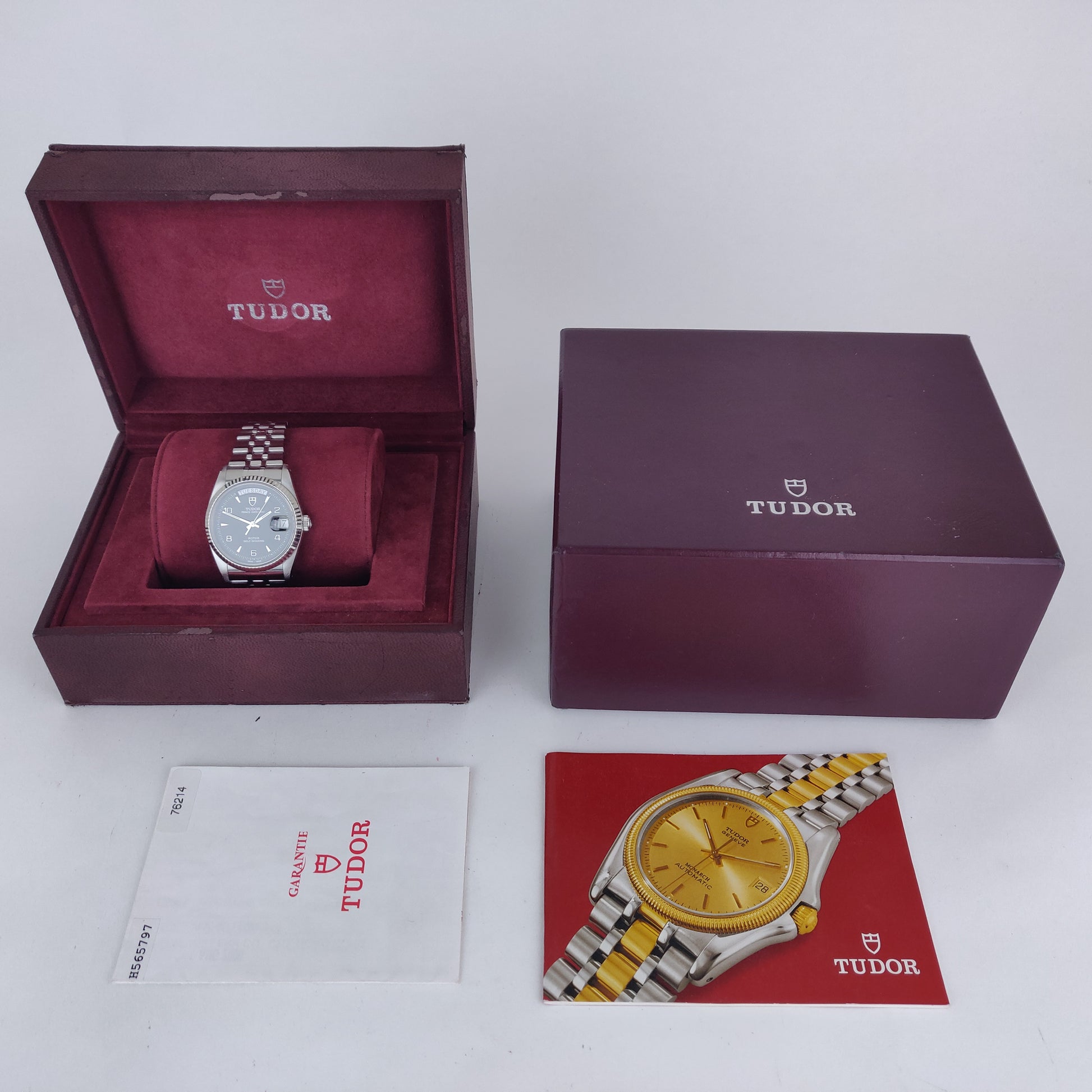 Tudor Prince Date + Day 76214    | Box & Papers | 2006