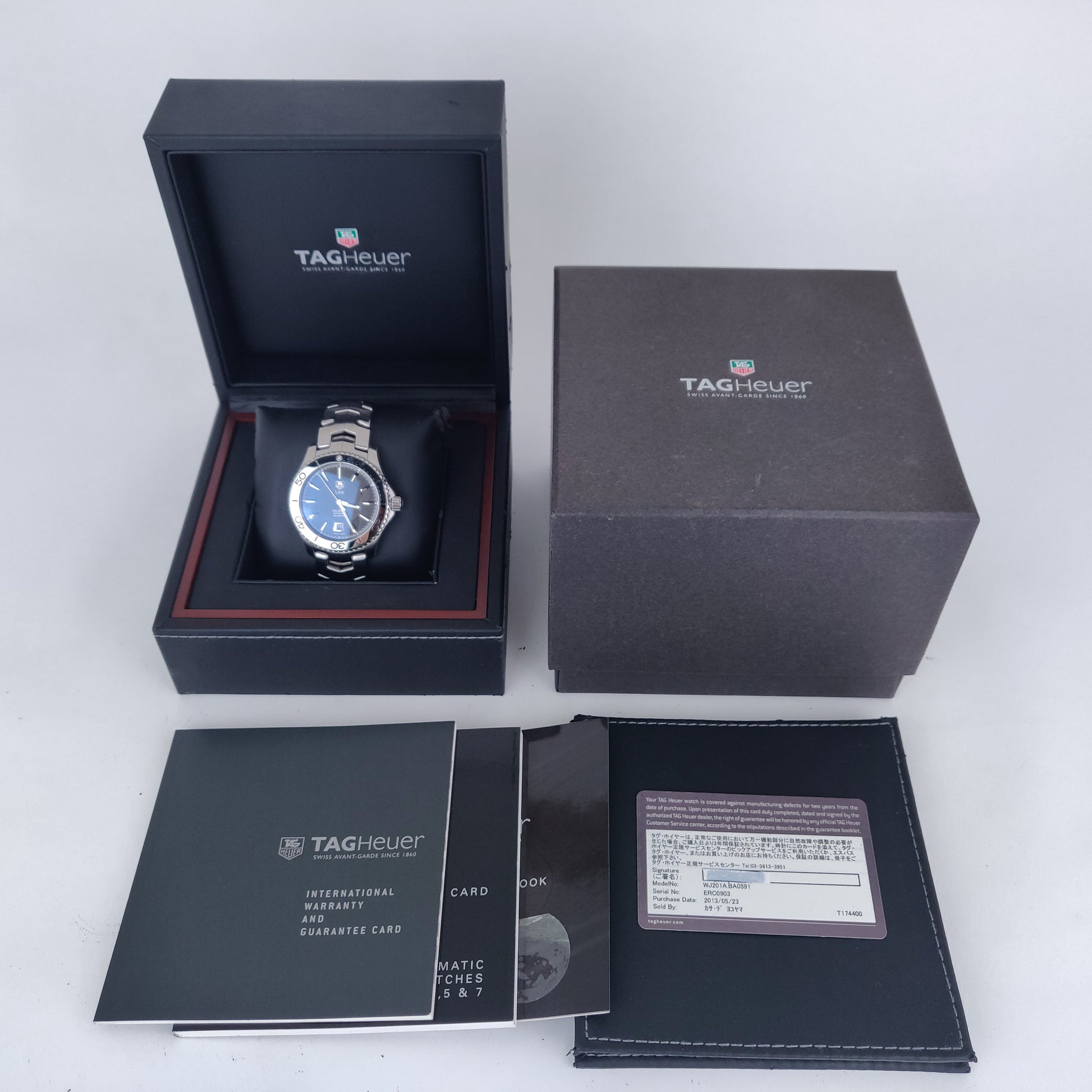 TAG Heuer Link Calibre 5 WJ201A.BA0591 NEW   | Box & Papers | 2013