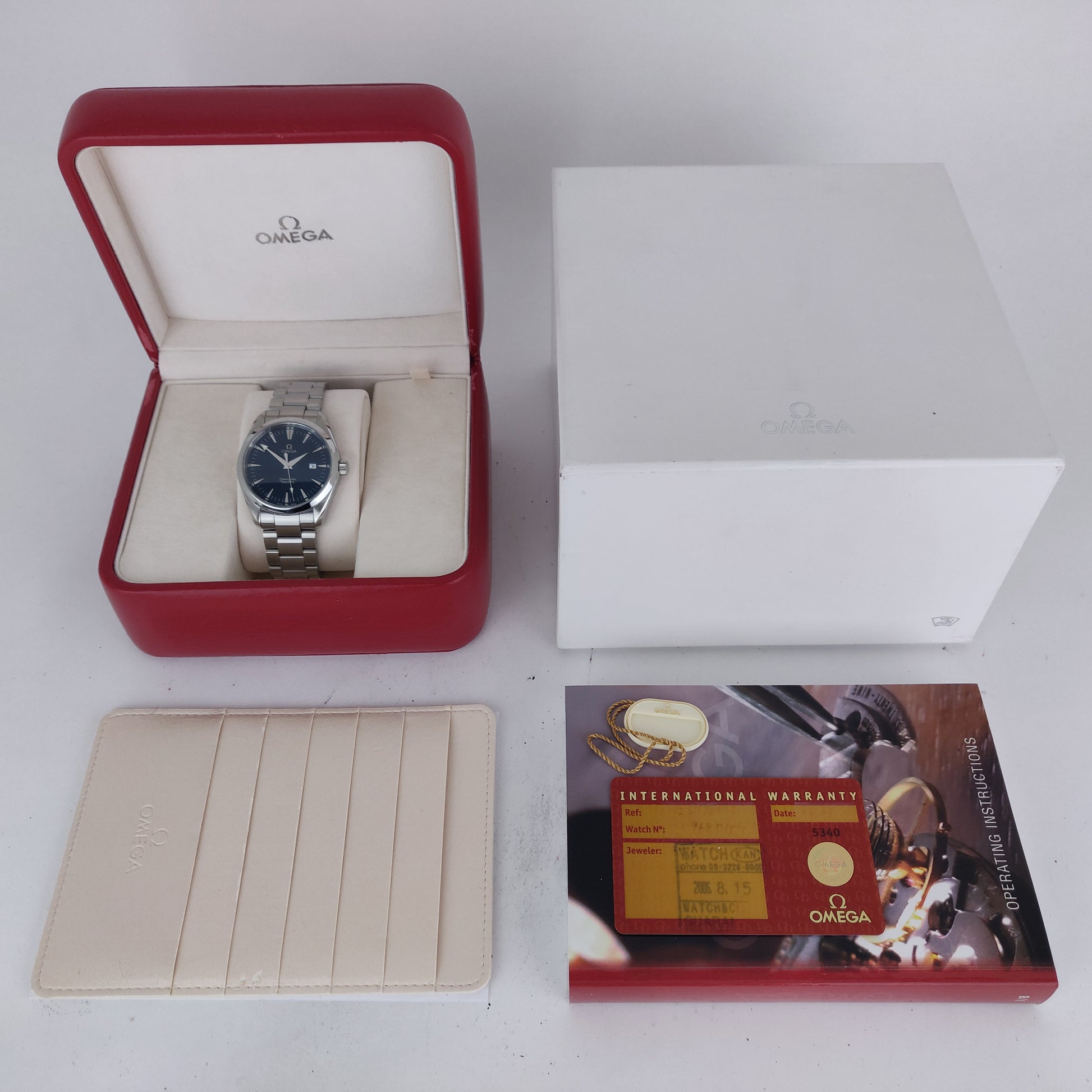 Omega Seamaster Aqua Terra 150M 2517.80    | Box & Papers | 2006