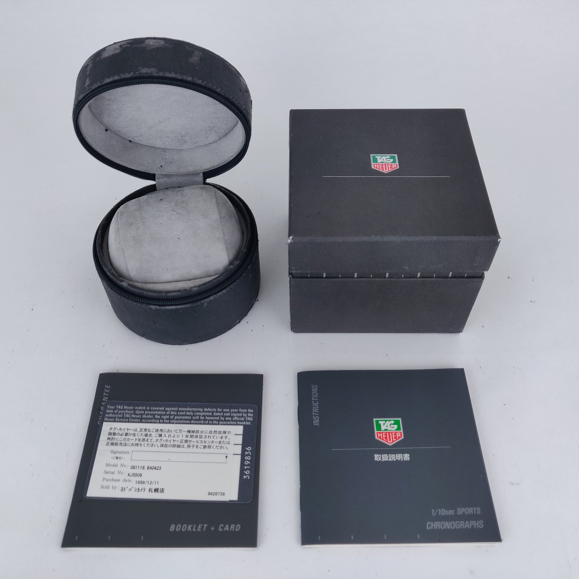 TAG Heuer S/EL Chronograph CG1116    | Box & Papers | 1999