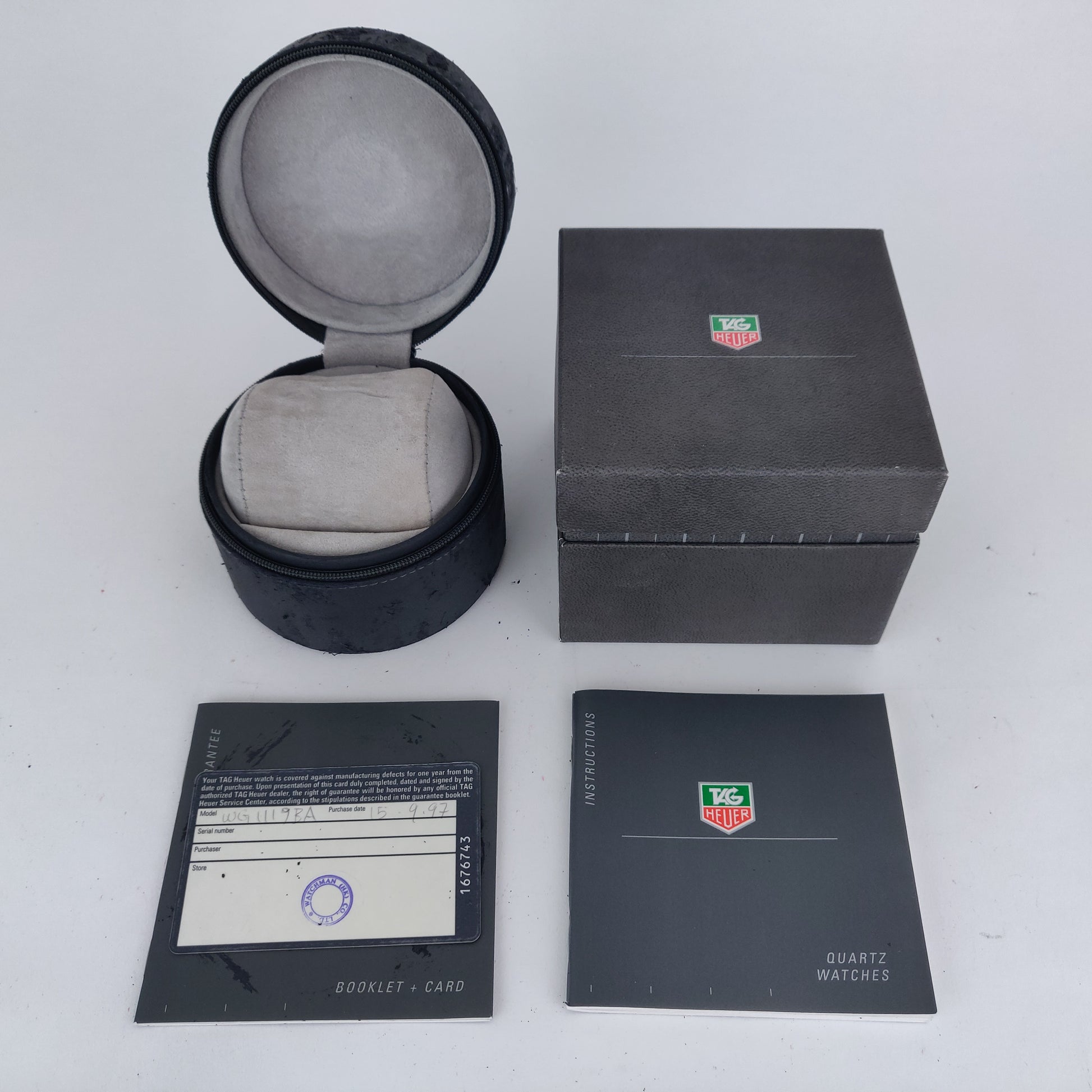 TAG Heuer S/EL WG1119   | Serviced | Box & Papers | 1997