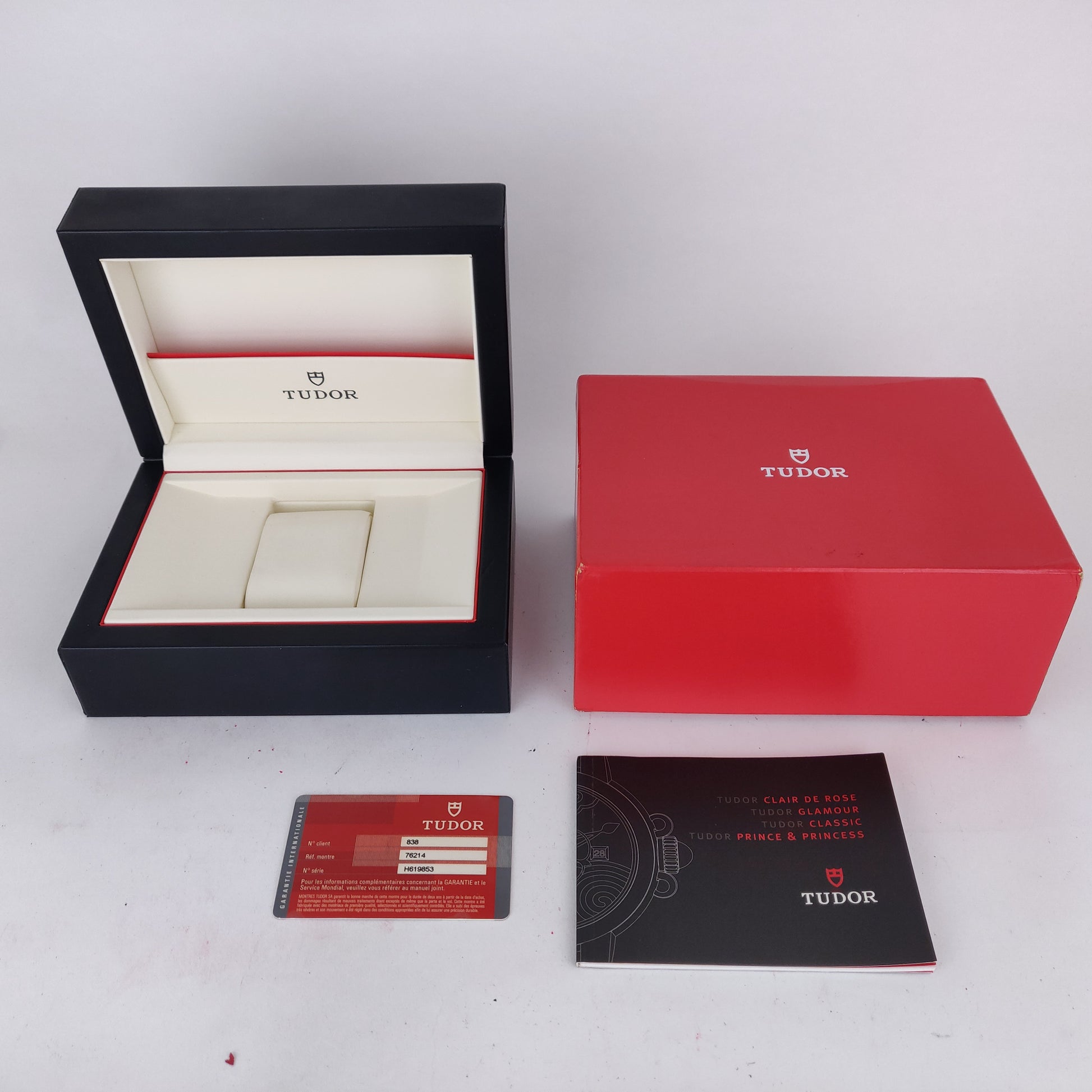 Tudor Prince Date + Day 76214    | Box & Papers | 2013