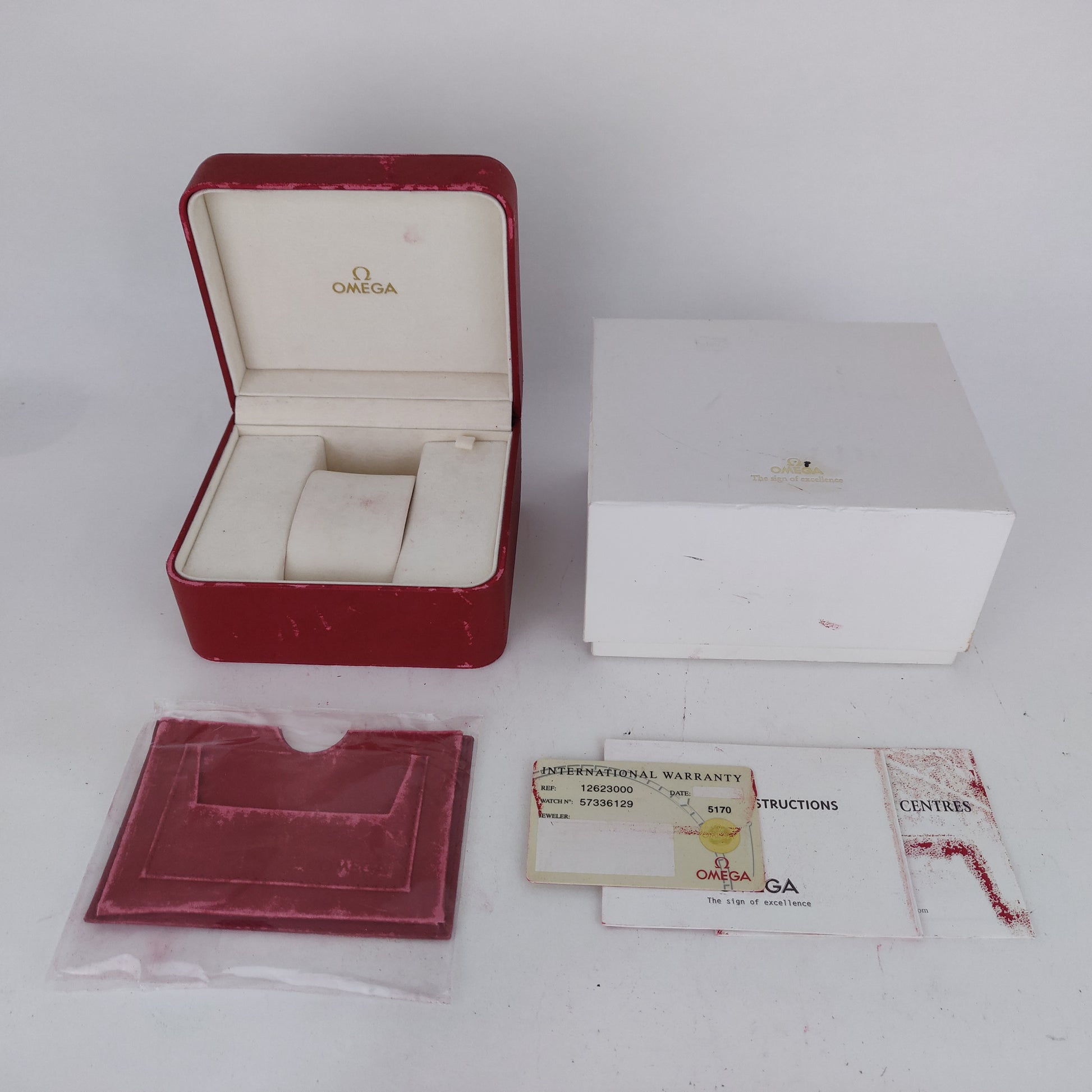 Omega Constellation 1262.30 'Manhattan' Ladies Full Bar 18K   | Box & Papers | 2005