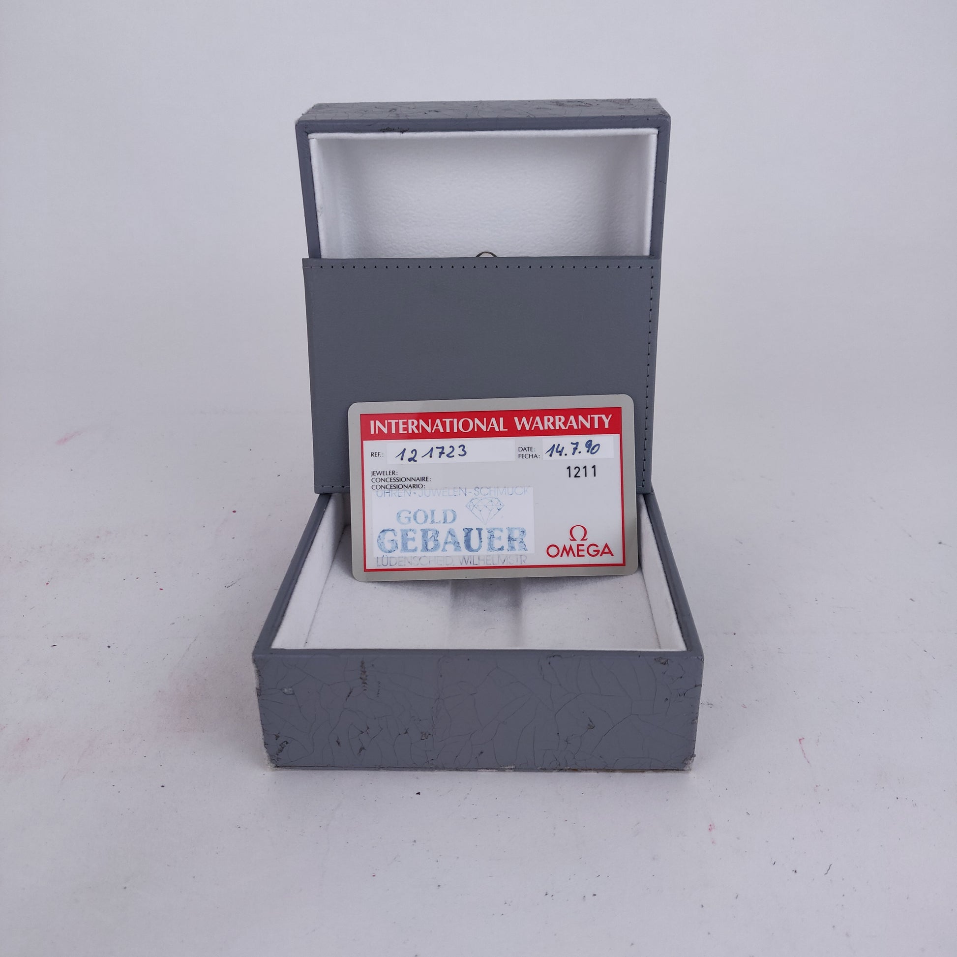 Omega Pre Bond Jumbo 396.1041    | Box & Papers | 1990