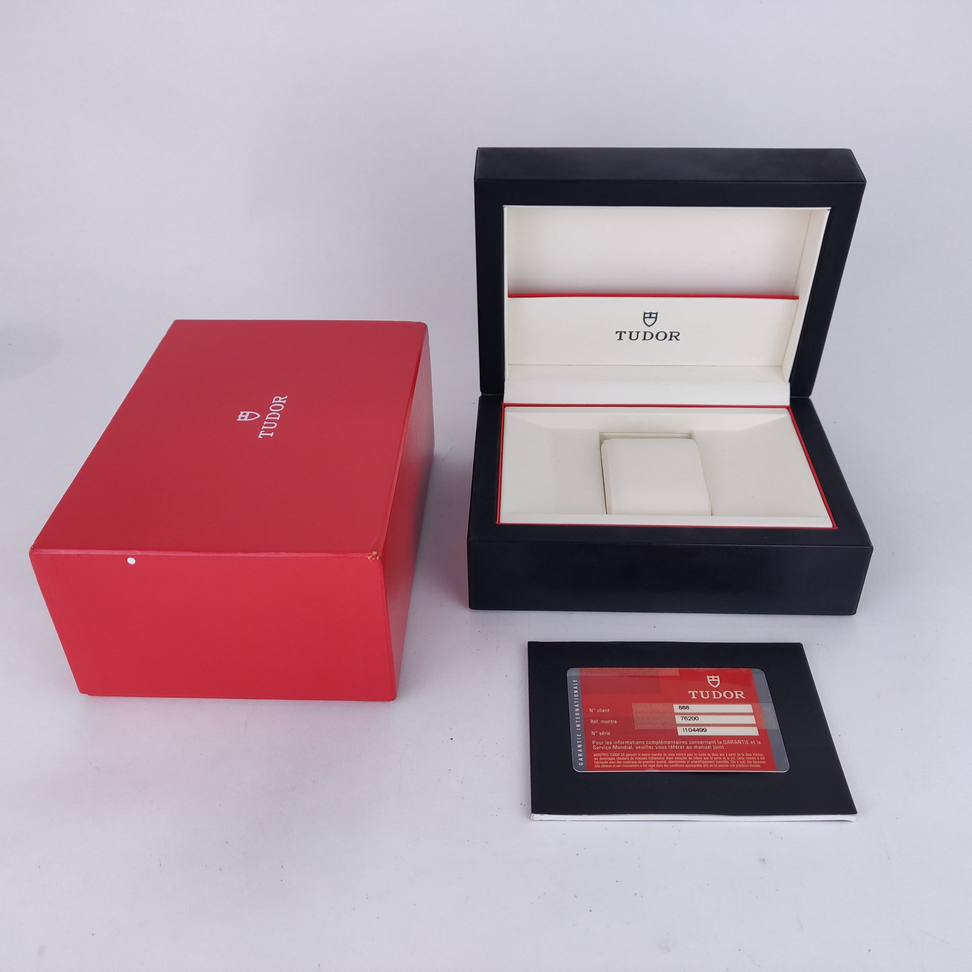 Tudor Prince Date + Day 76200    | Box & Papers | 2009