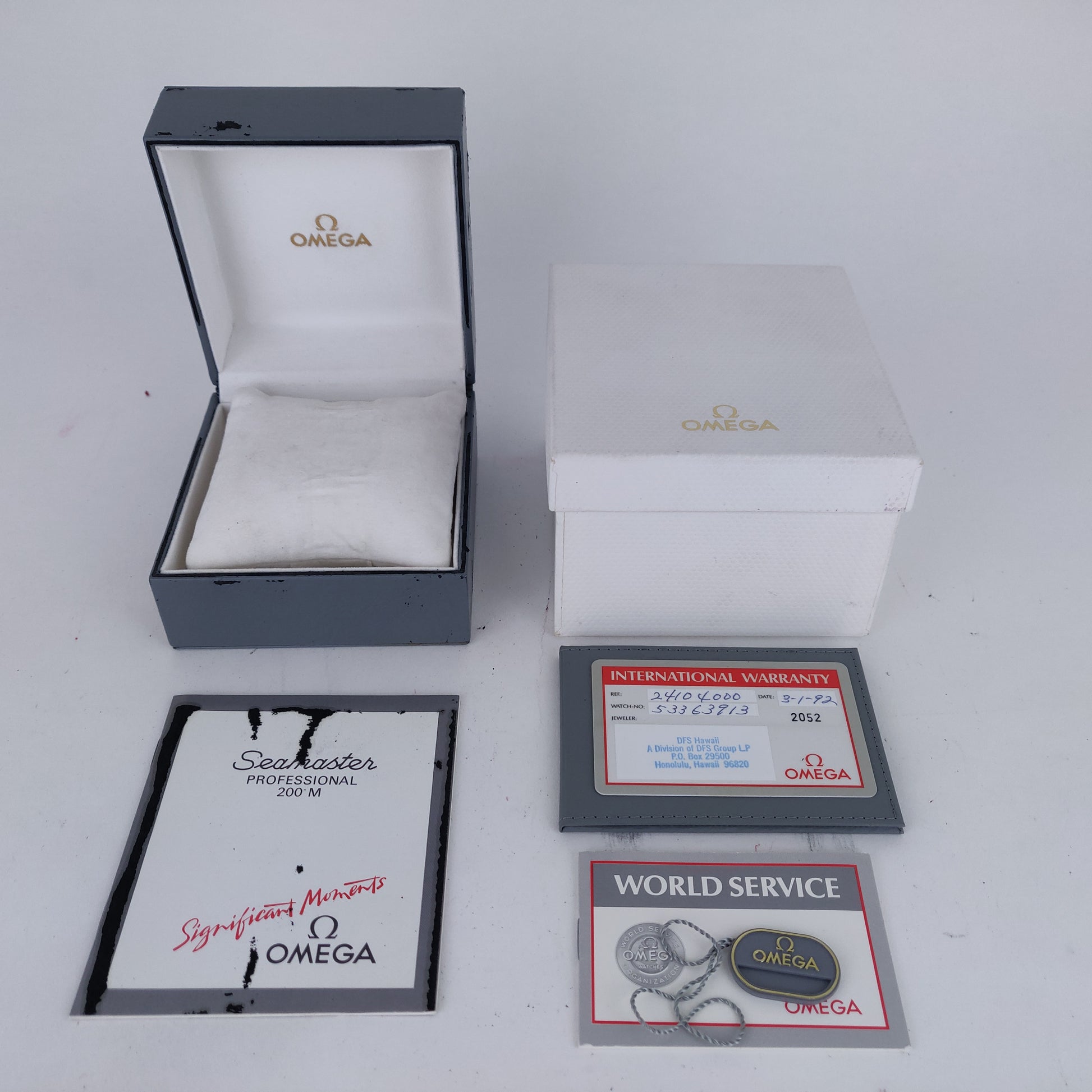 Omega Seamaster Polaris 396.1022 '2410.40'  | Serviced | Box & Papers | 1992