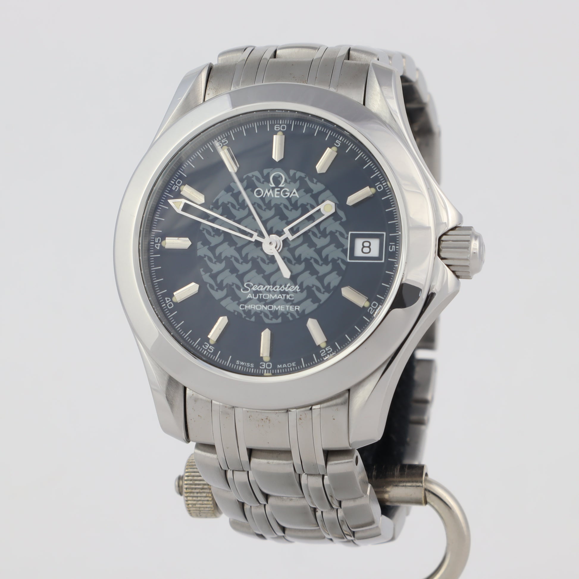 Omega Seamaster 120M 2500.80 Jacques Mayol' Limited Automatic Chronometer   | Box & Papers | 1997