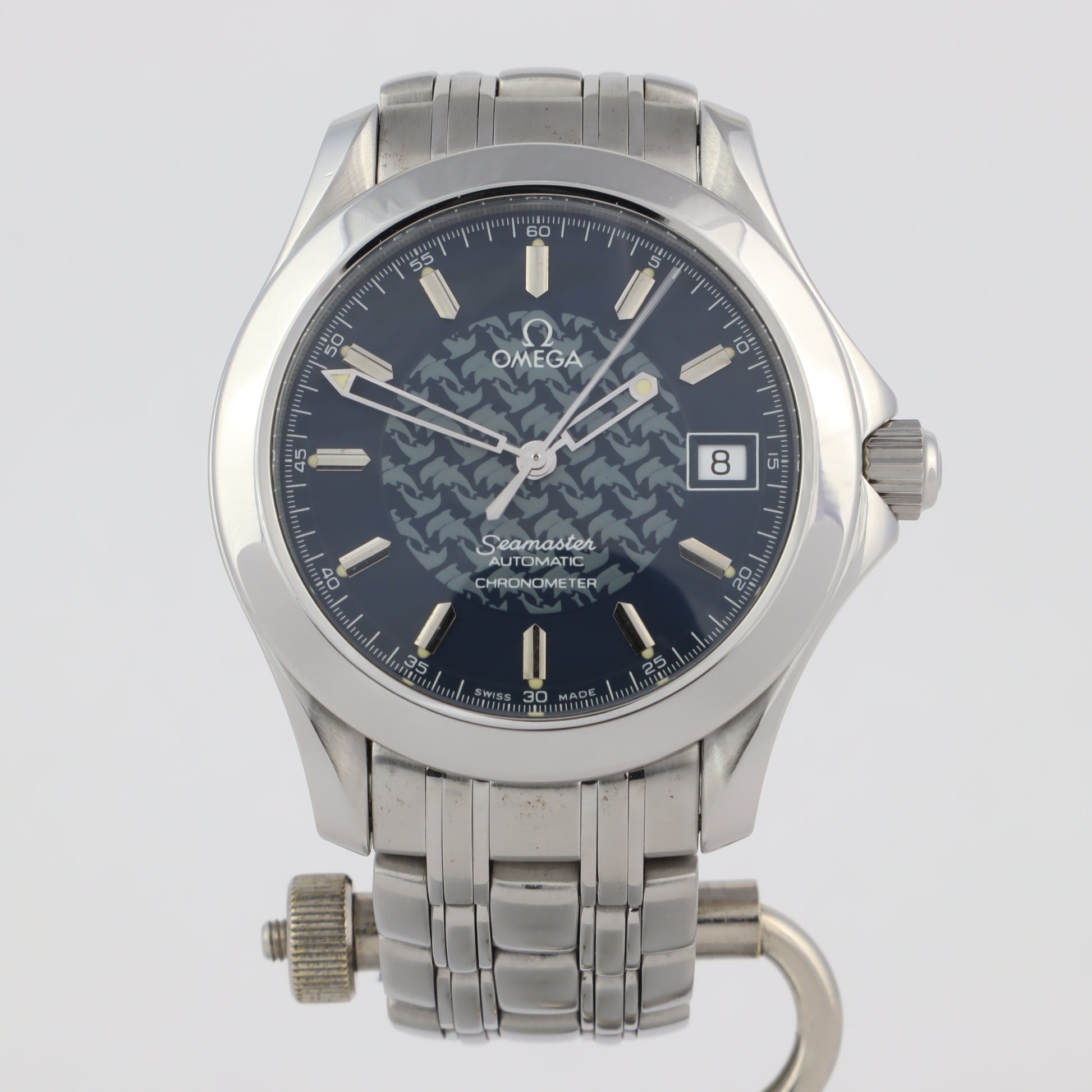 Omega Seamaster 120M 2500.80 Jacques Mayol' Limited Automatic Chronometer   | Box & Papers | 1997