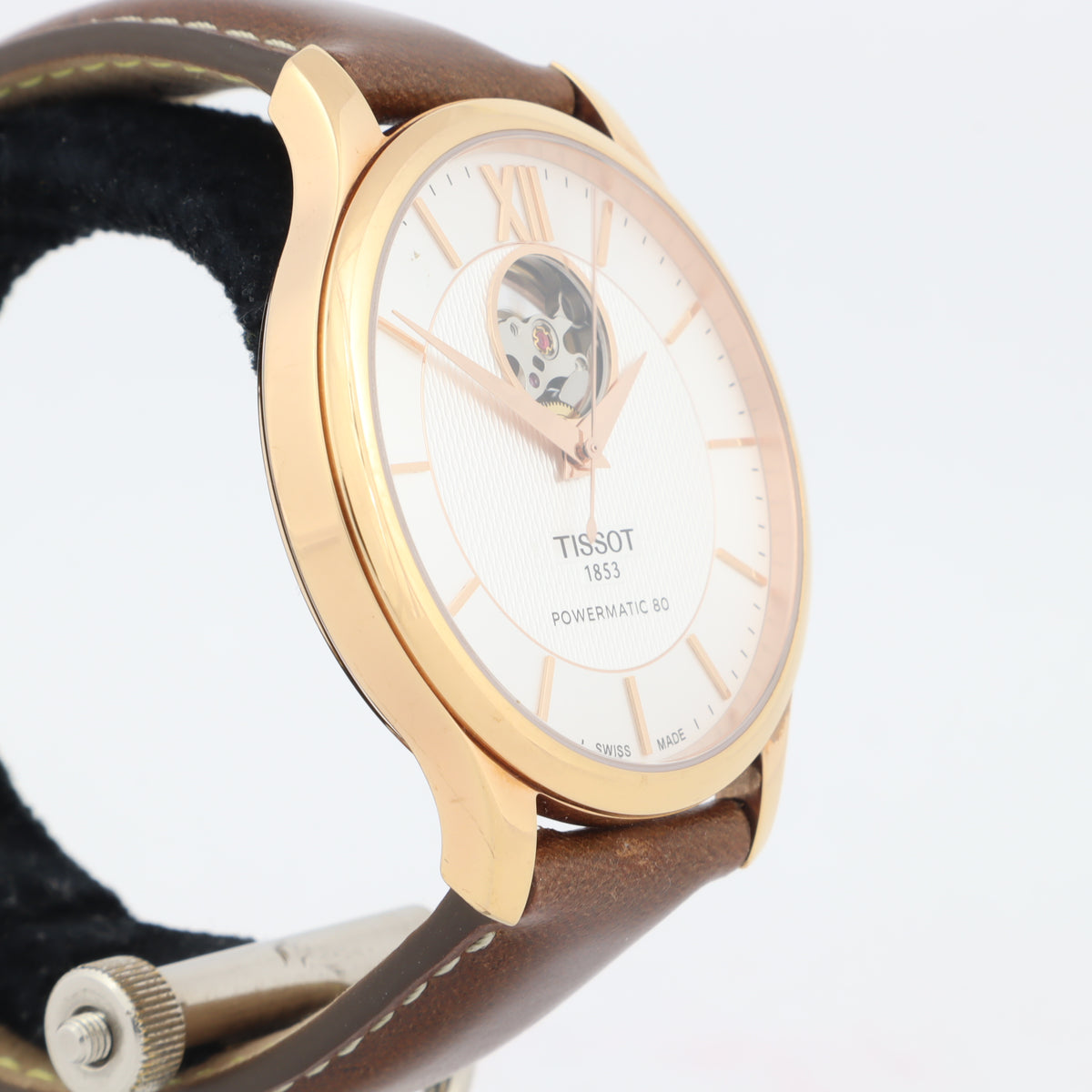 Tissot Tradition Powermatic 80 Open Heart T063.907.36.038.00  / T063907A
