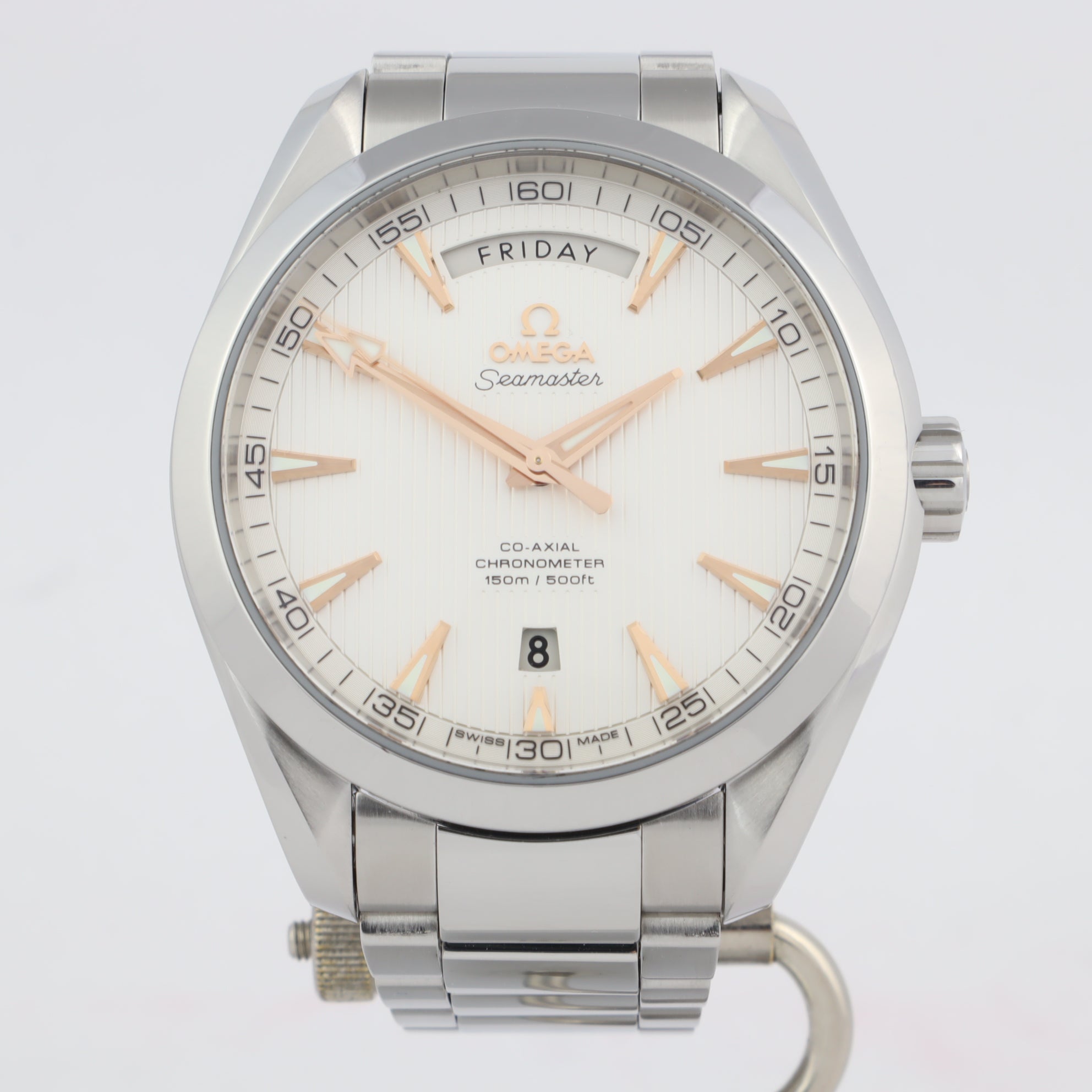Omega Seamaster Aqua Terra 150M 231.10.42.22.02.001 Day-Date   | Box & Papers | 2018