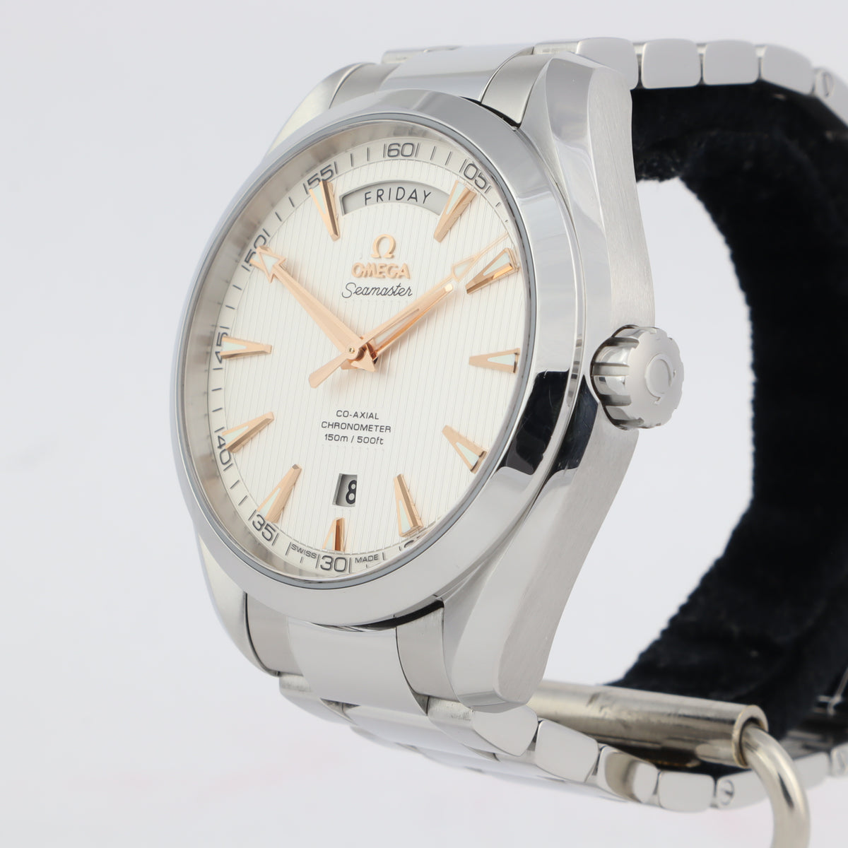 Omega Seamaster Aqua Terra 150M 231.10.42.22.02.001 Day-Date   | Box & Papers | 2018