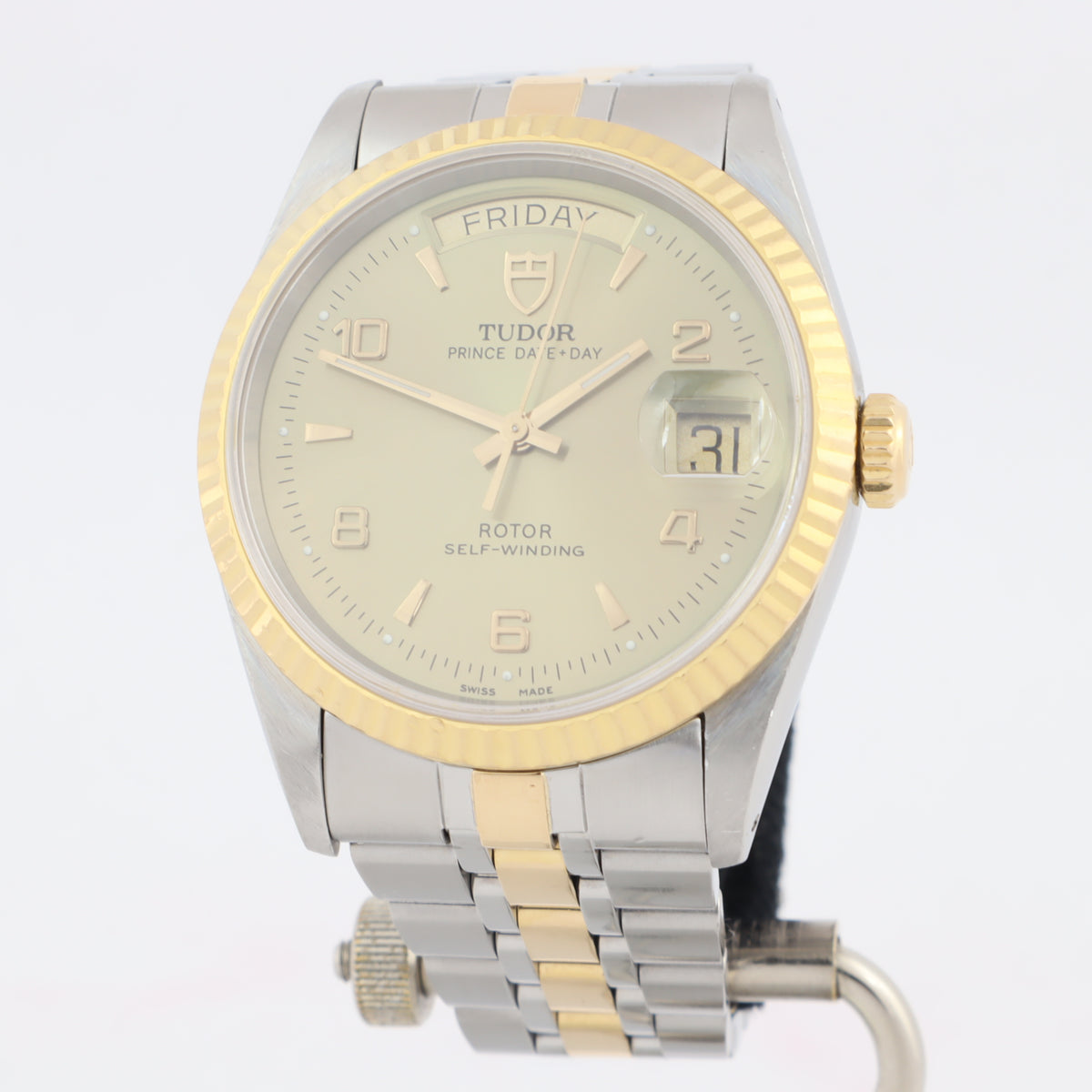 Tudor Prince Date + Day 76213  Serviced  | Box & Papers | 2001