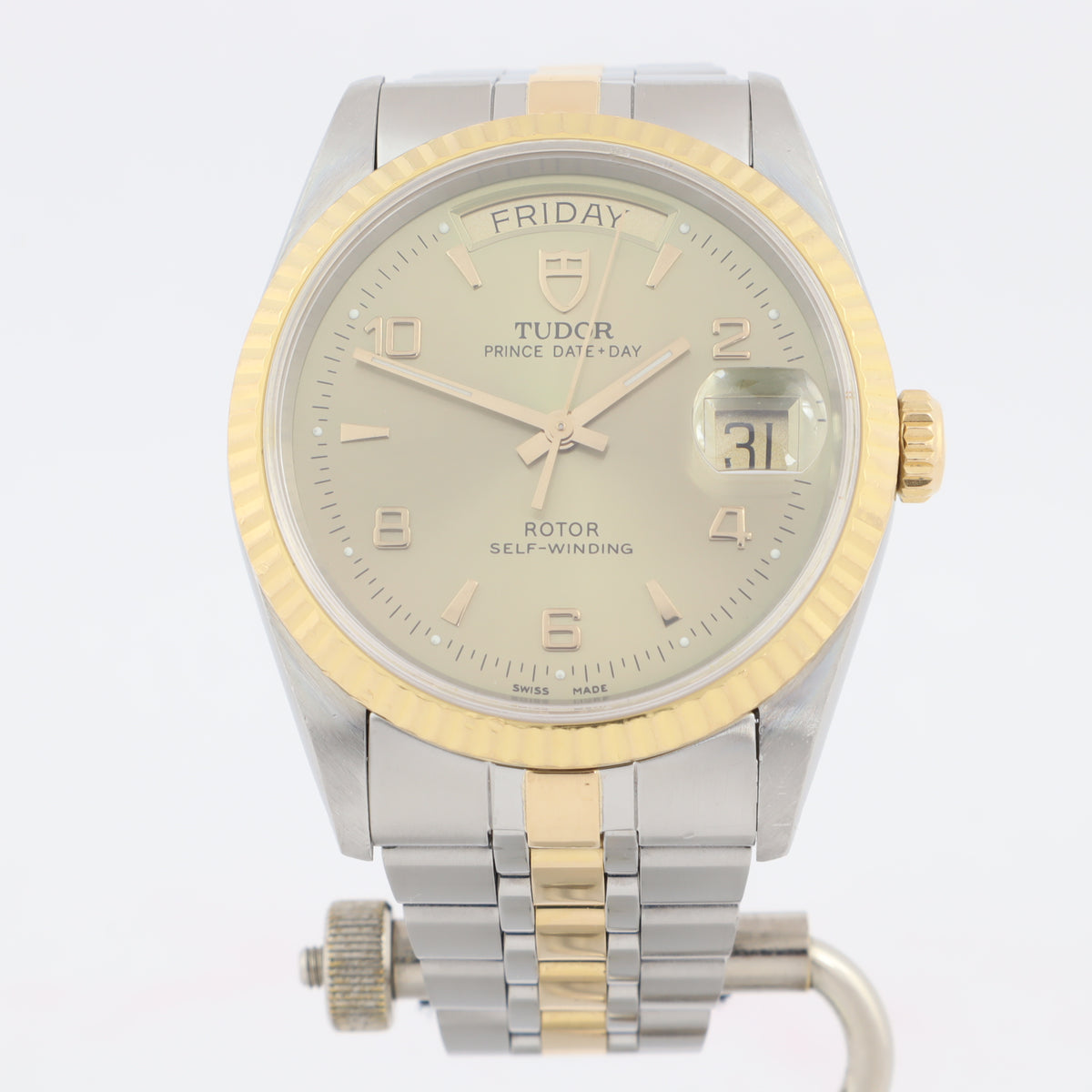 Tudor Prince Date + Day 76213  Serviced  | Box & Papers | 2001
