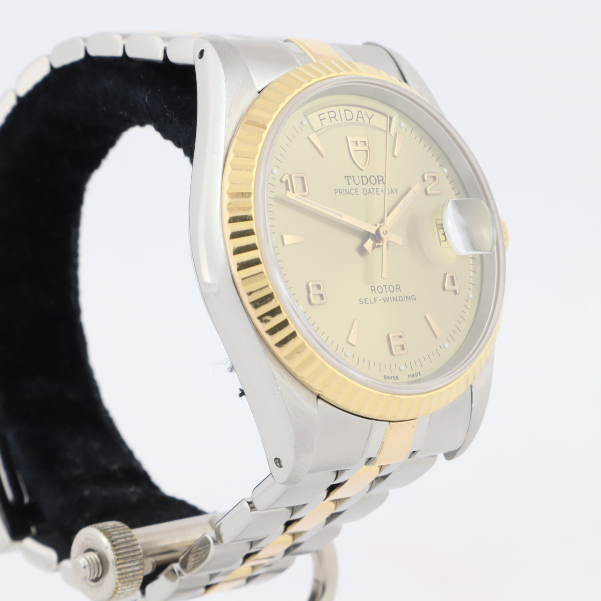 Tudor Prince Date + Day 76213  Serviced  | Box & Papers | 2001