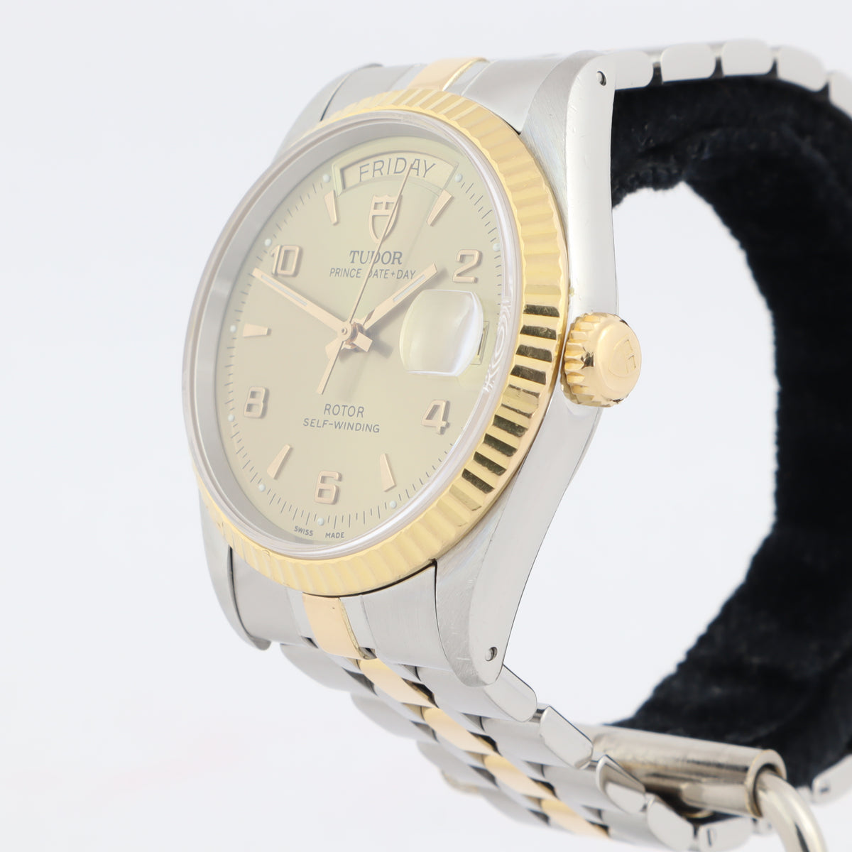 Tudor Prince Date + Day 76213  Serviced  | Box & Papers | 2001
