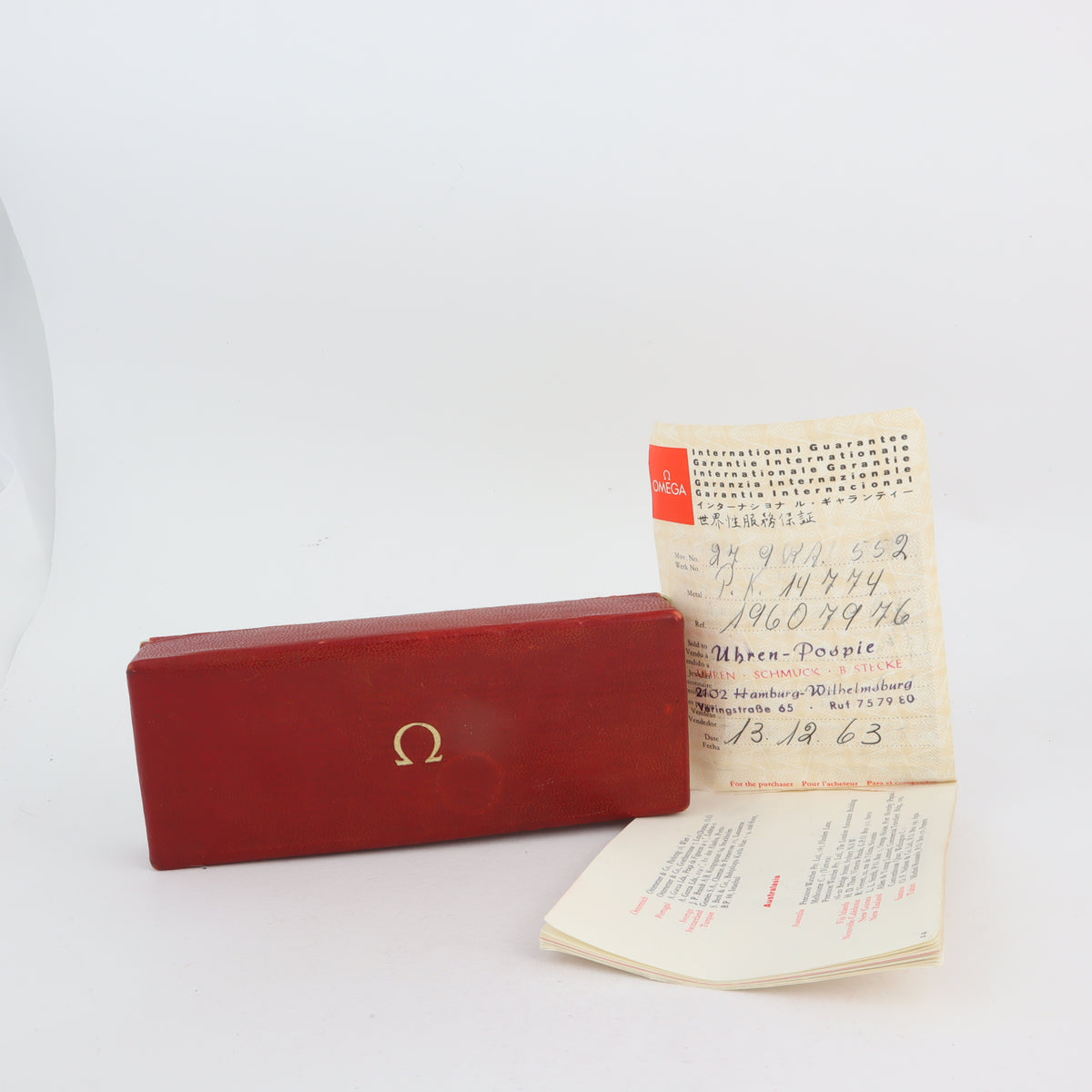 Omega Seamaster 14774    | Box & Papers | 1963