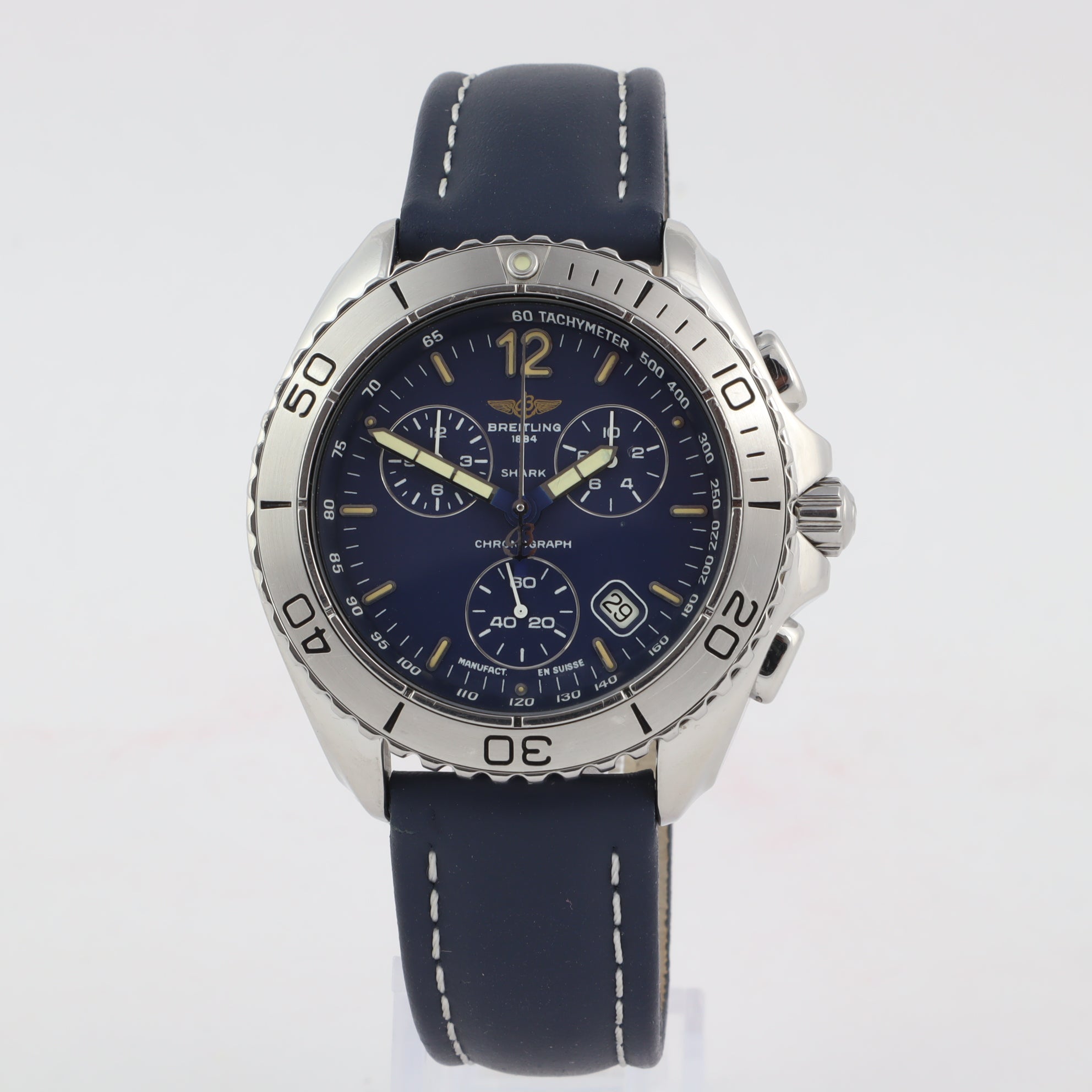 Breitling Shark Chronograph A53605    | Box & Papers | 1993