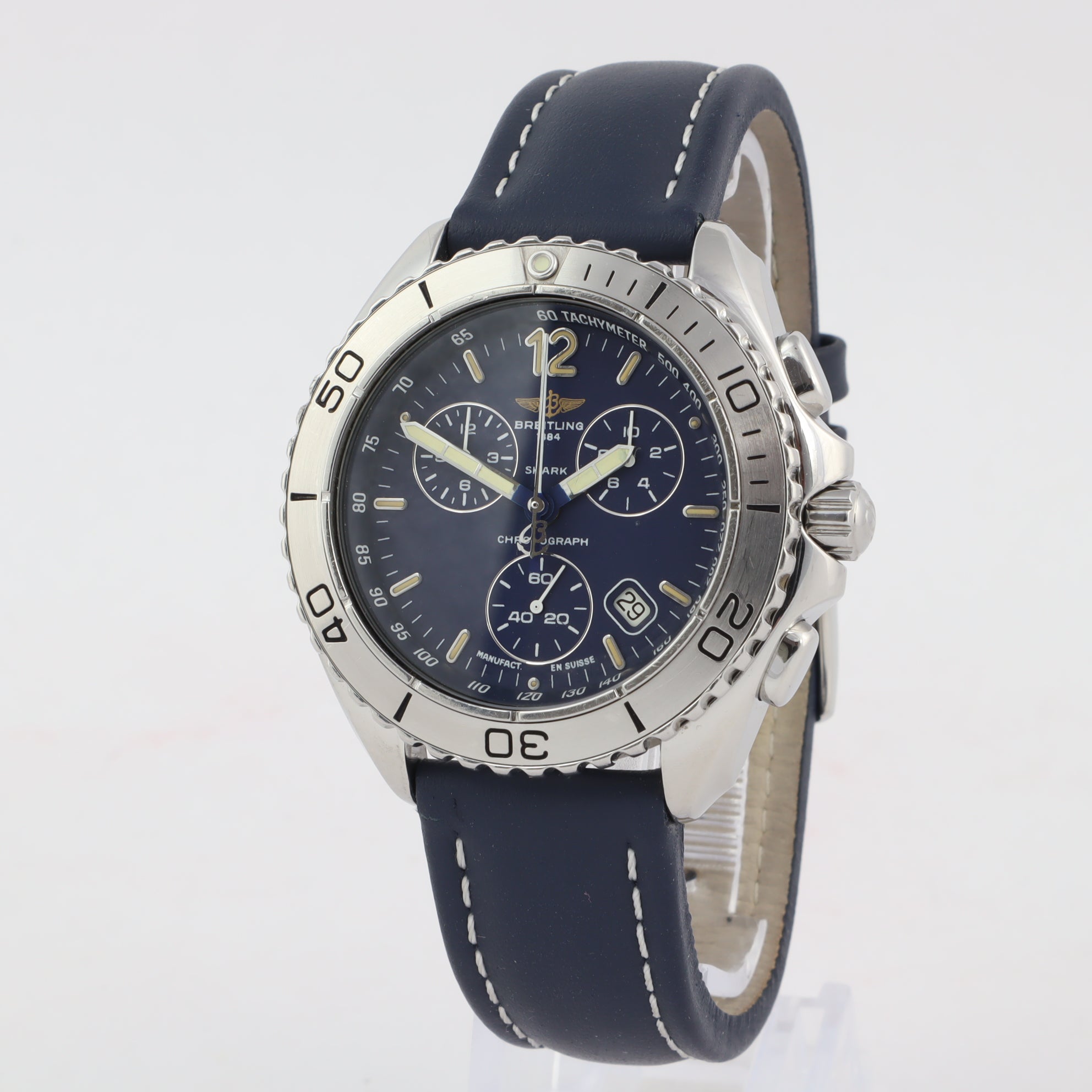 Breitling Shark Chronograph A53605    | Box & Papers | 1993