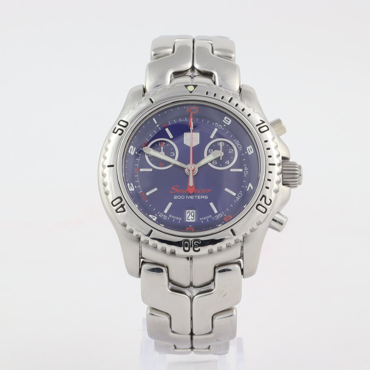 TAG Heuer Link Chronograph CT1115 Searacer   | Box