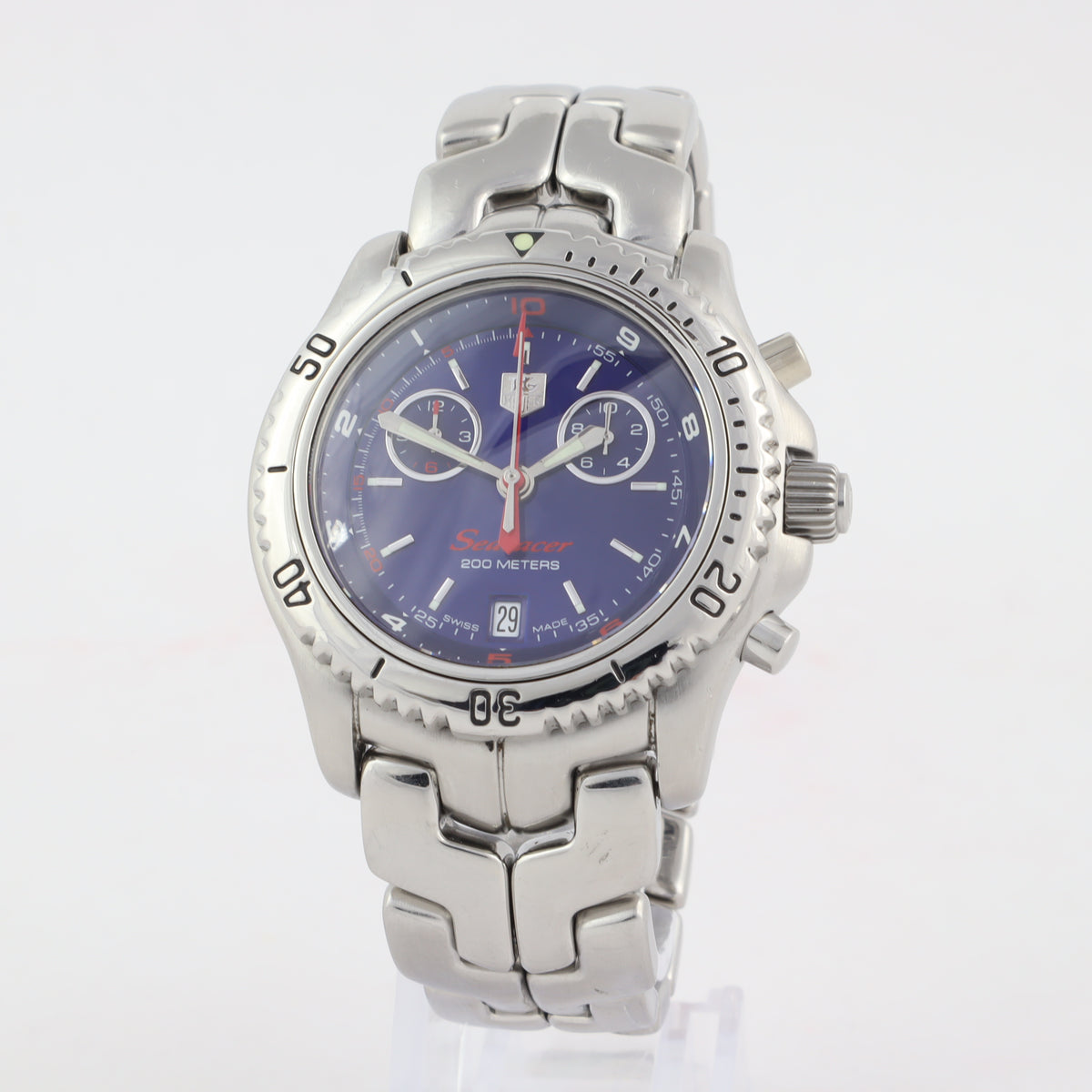 TAG Heuer Link Chronograph CT1115 Searacer   | Box