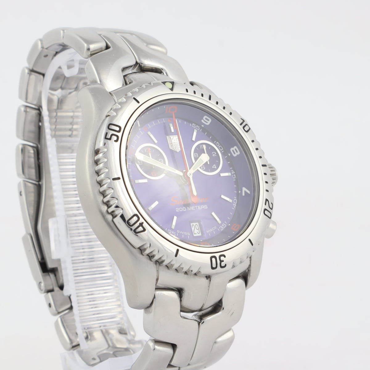 TAG Heuer Link Chronograph CT1115 Searacer   | Box