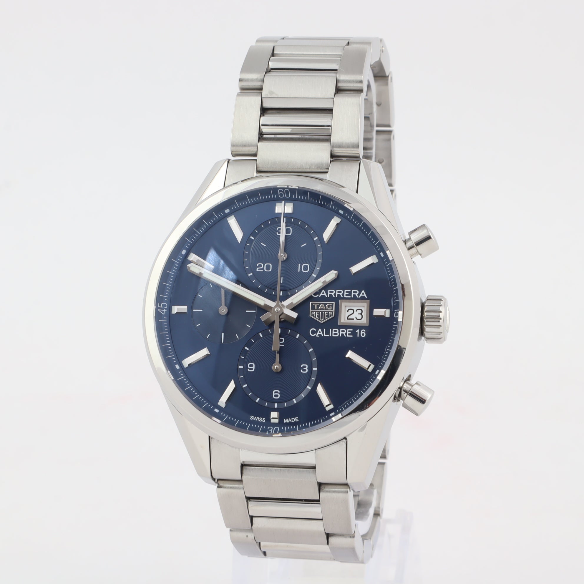 TAG Heuer Carrera CBK2112.BA0715 Calibre 16 Chronograph   | Box & Papers | 2019