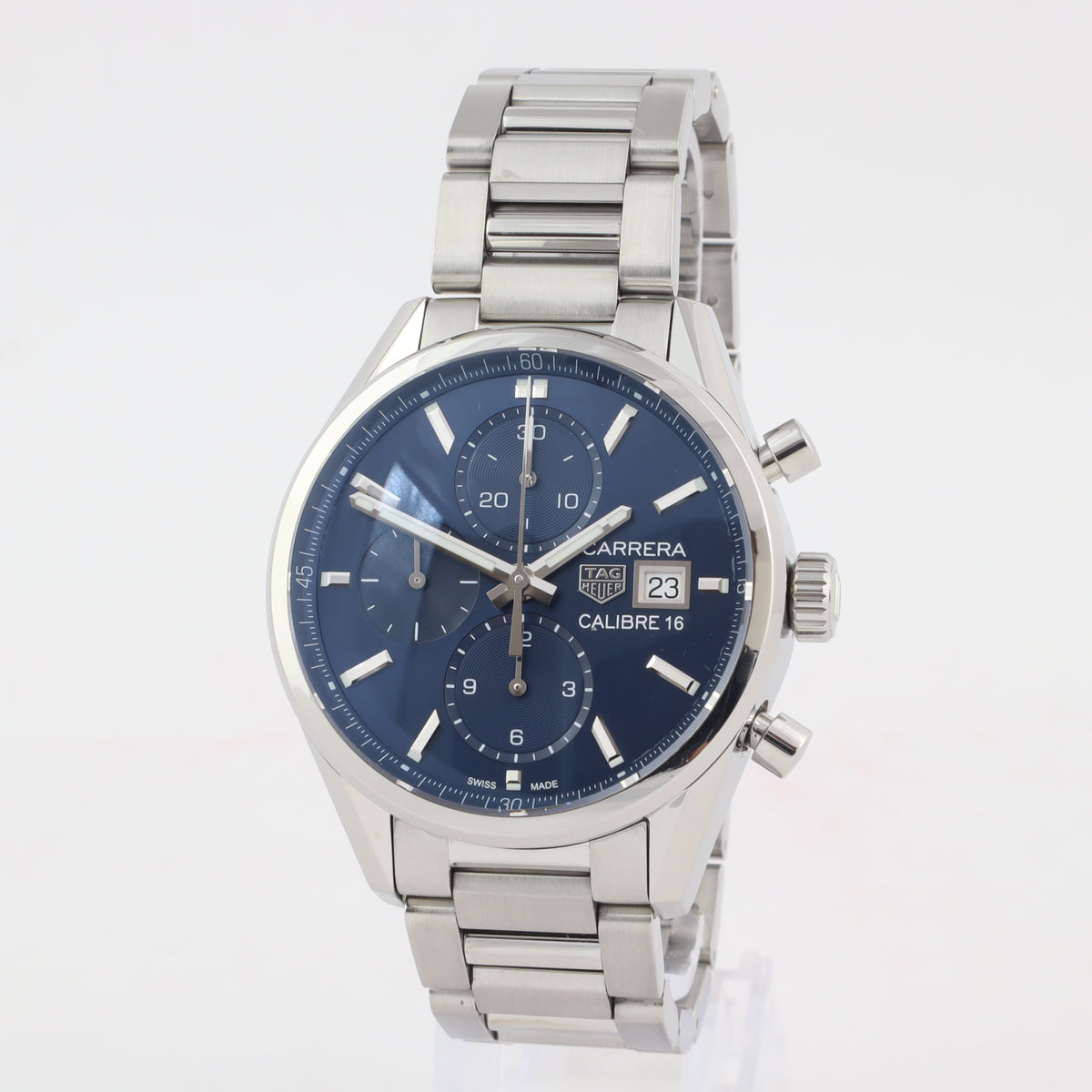 TAG Heuer Carrera CBK2112.BA0715 Calibre 16 Chronograph   | Box & Papers | 2019