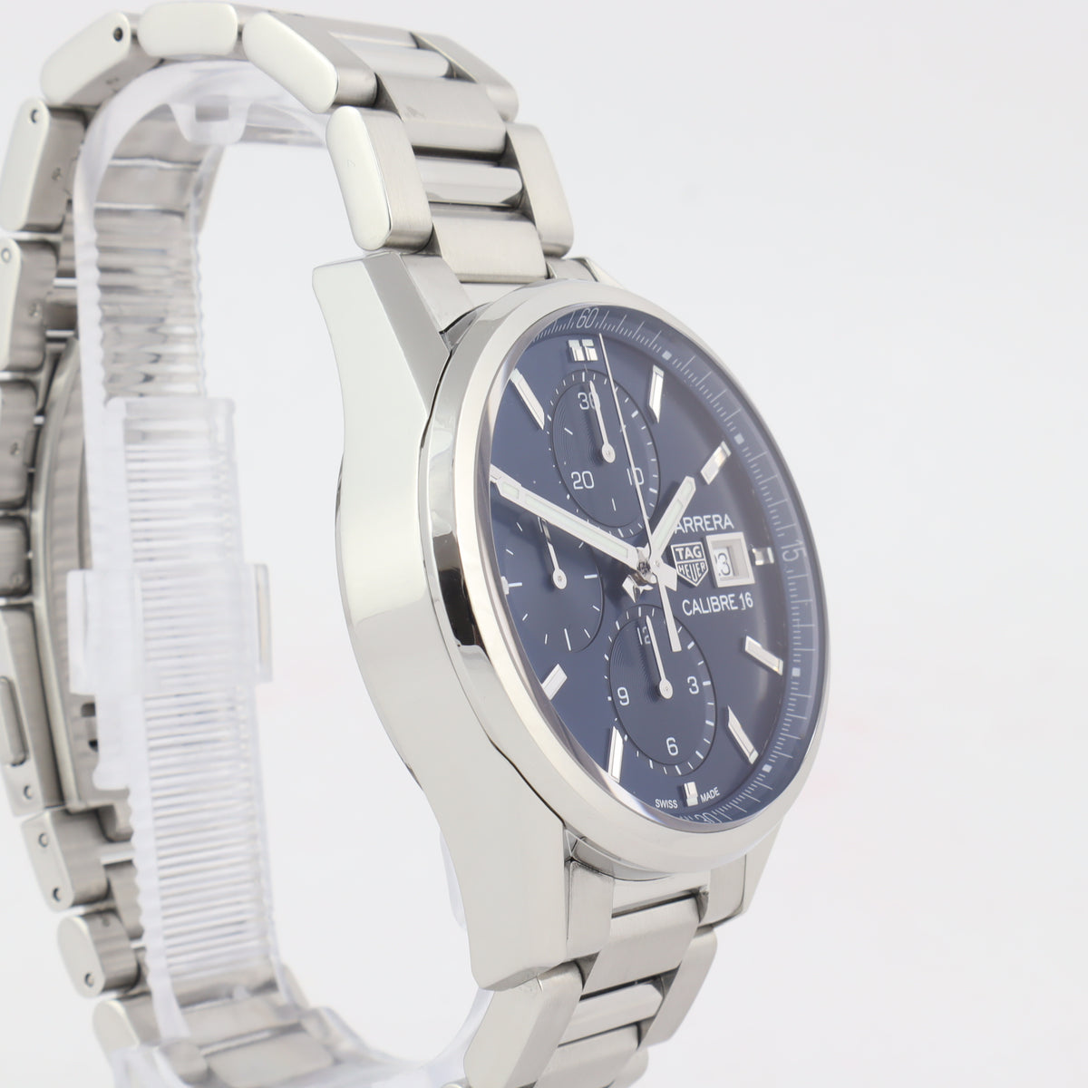 TAG Heuer Carrera CBK2112.BA0715 Calibre 16 Chronograph   | Box & Papers | 2019