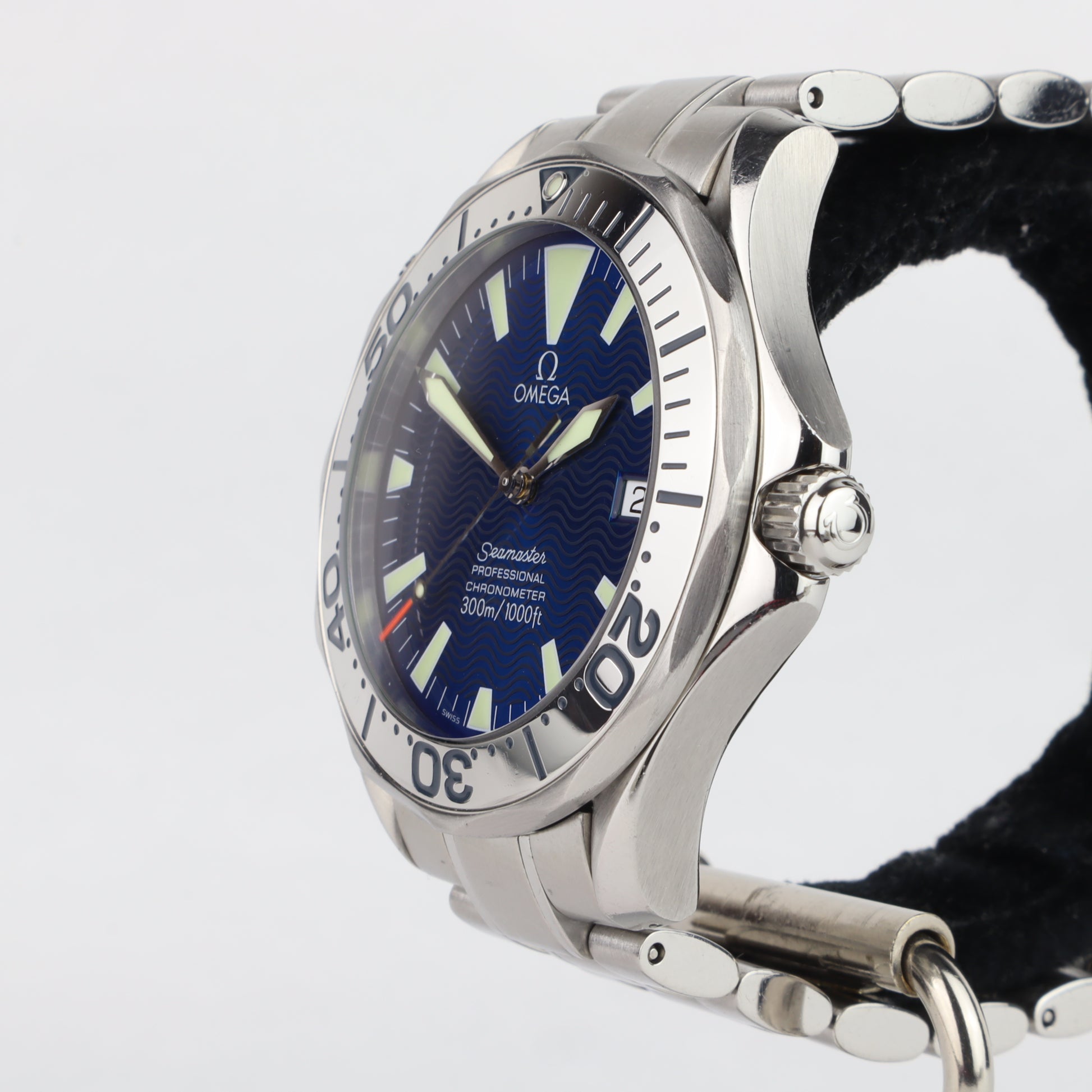 Omega Seamaster 300M 2255.80 Electric Blue'  | Serviced | Box & Papers | 2006