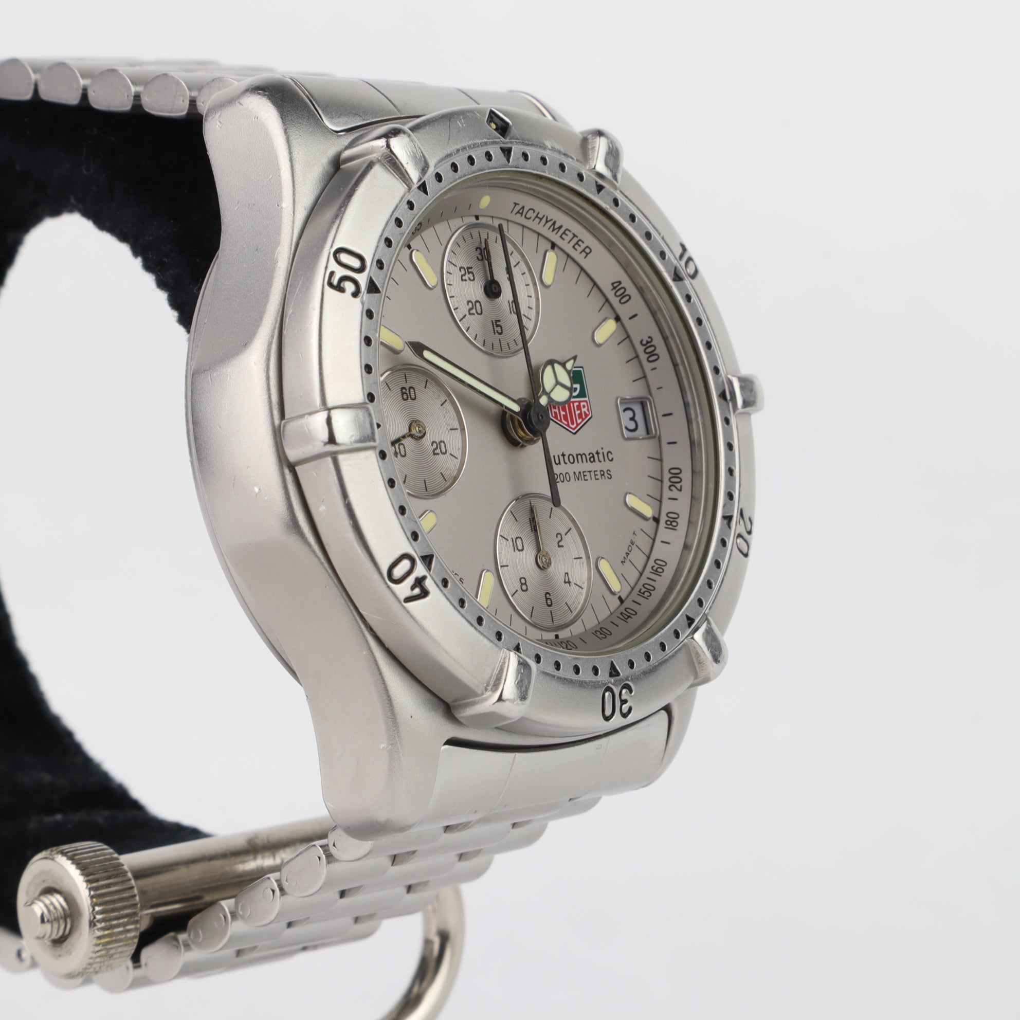 TAG HEUER 2000 Professional シリーズ 169.306 TAG HEUER 169.306 2000 Series Professional black SS QZ | eBay