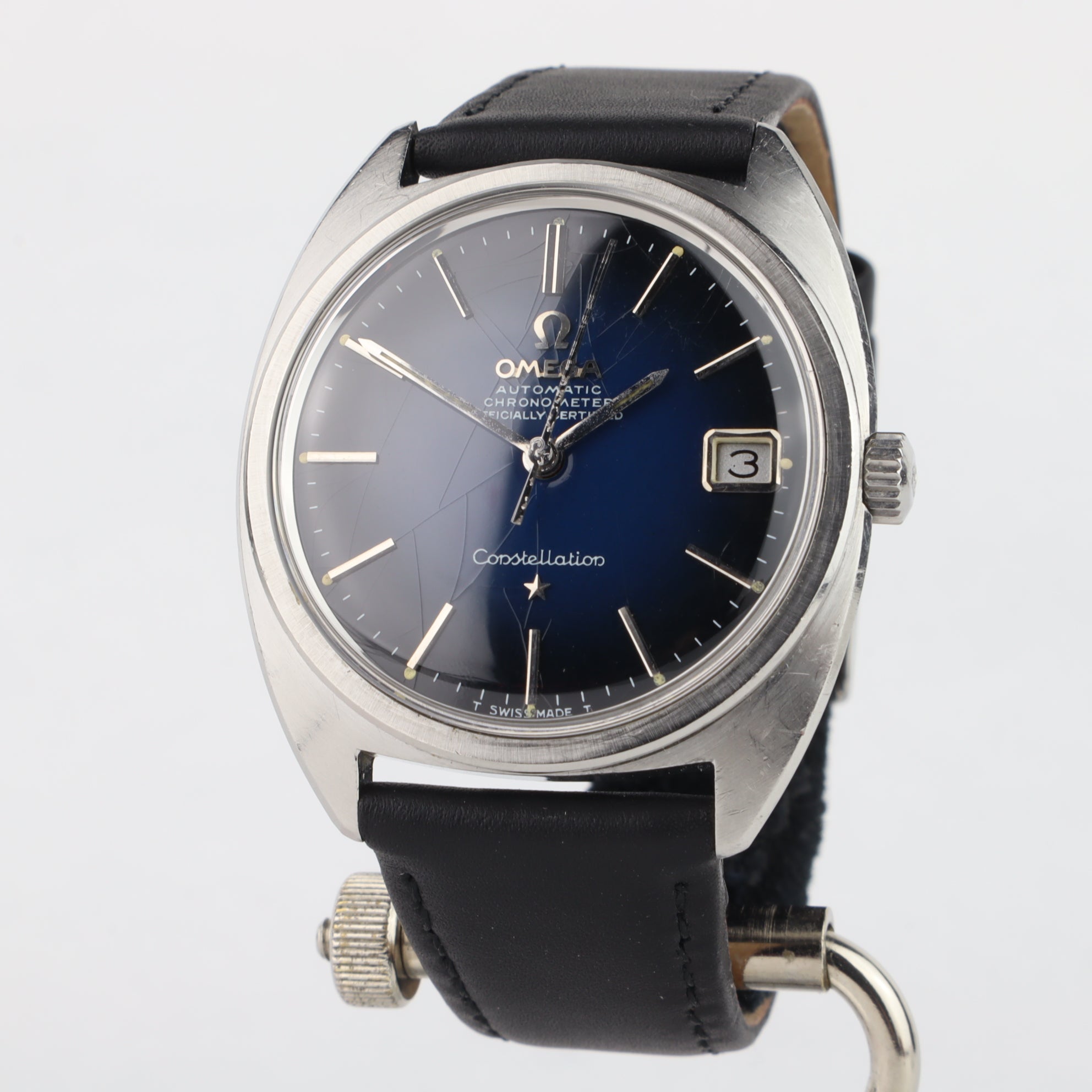 Omega Constellation 168.017 'C-shape' Blue Vignette | Serviced  | 1968