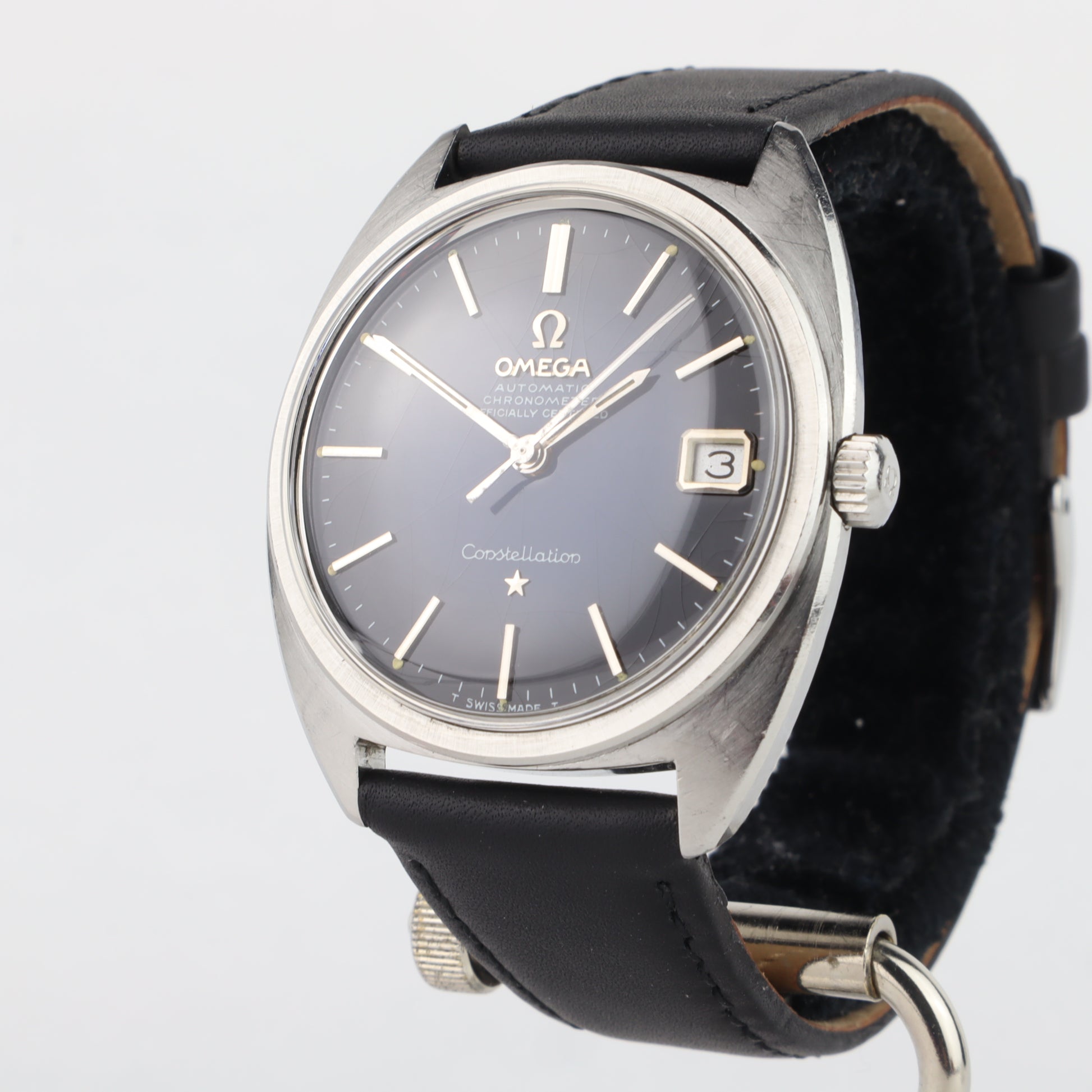 Omega Constellation 168.017 'C-shape' Blue Vignette | Serviced  | 1968