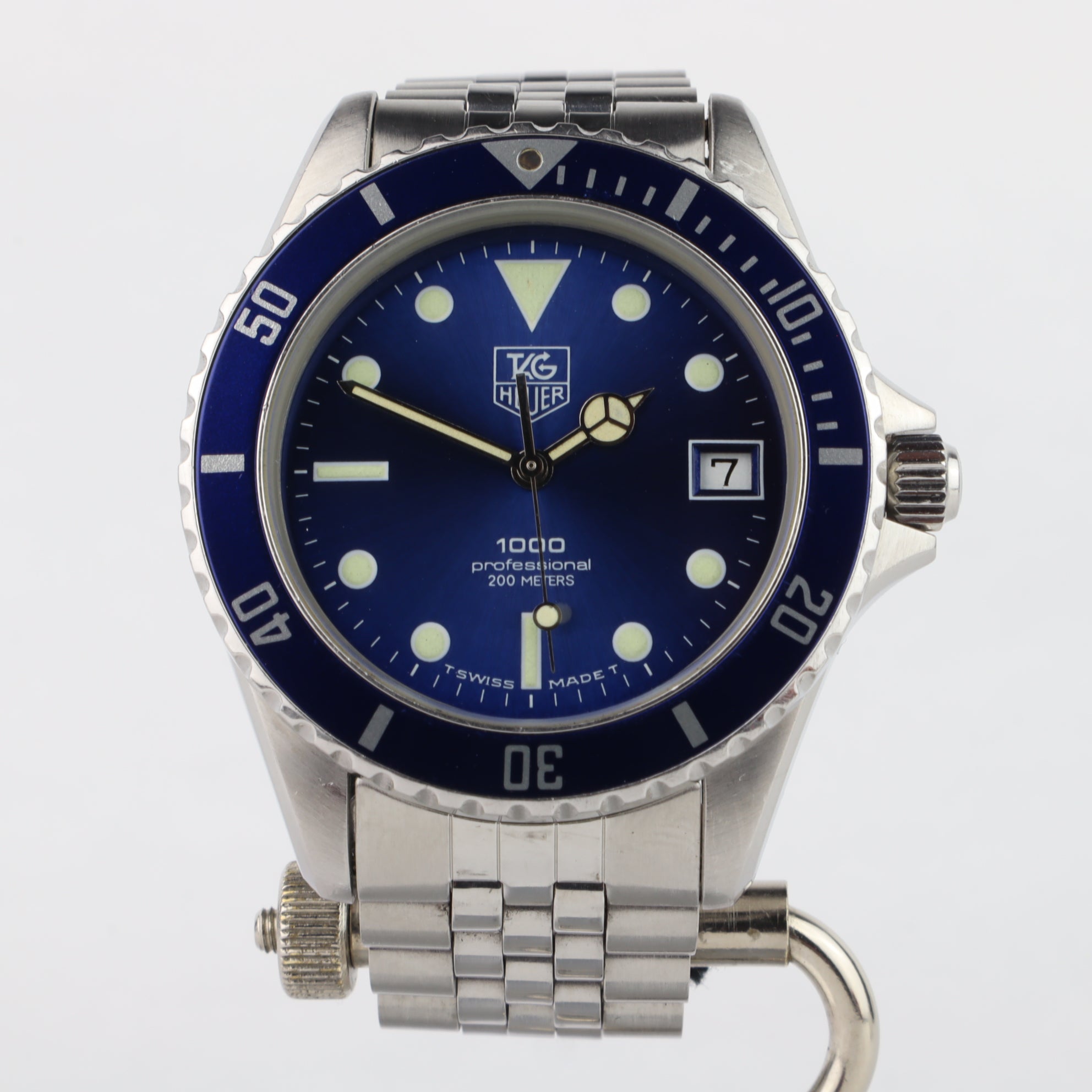 TAG Heuer 1000 980.613N    | Box & Papers | 1989