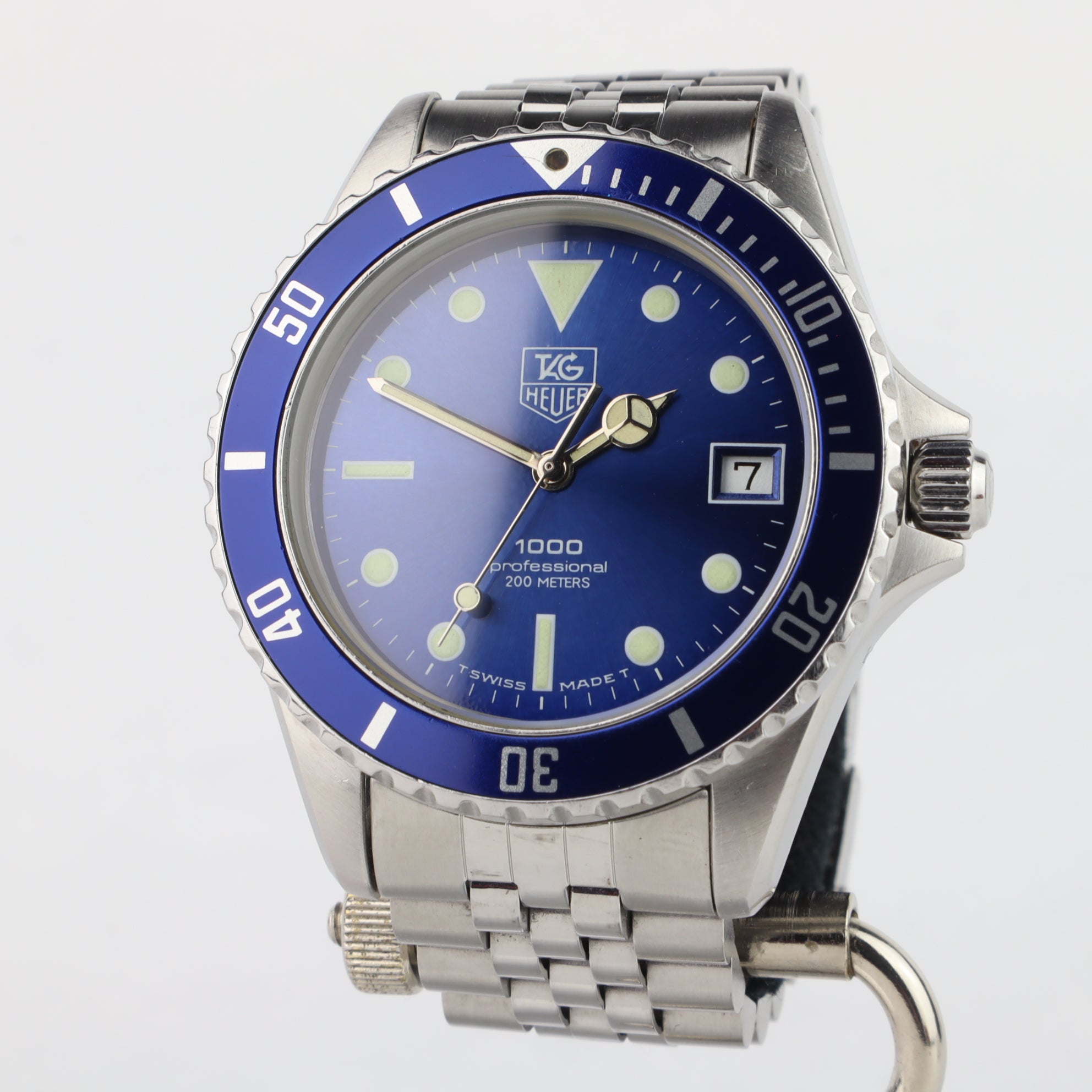 TAG Heuer 1000 980.613N    | Box & Papers | 1989