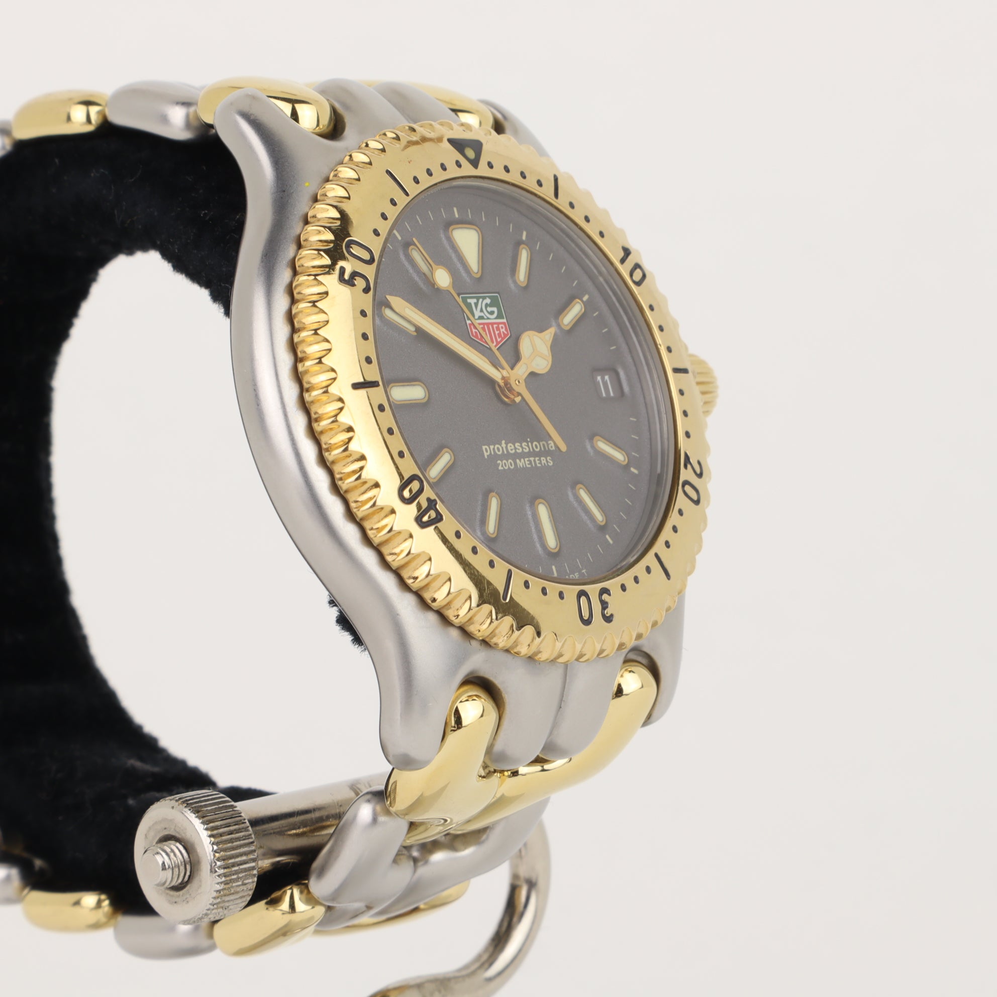 タグホイヤー Sel S95.813K 腕時計 メンズ 34mm クオーツ 白 TAG S95